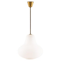 Ceiling Lamps in Brass by Carl Axel Acking, 1940s