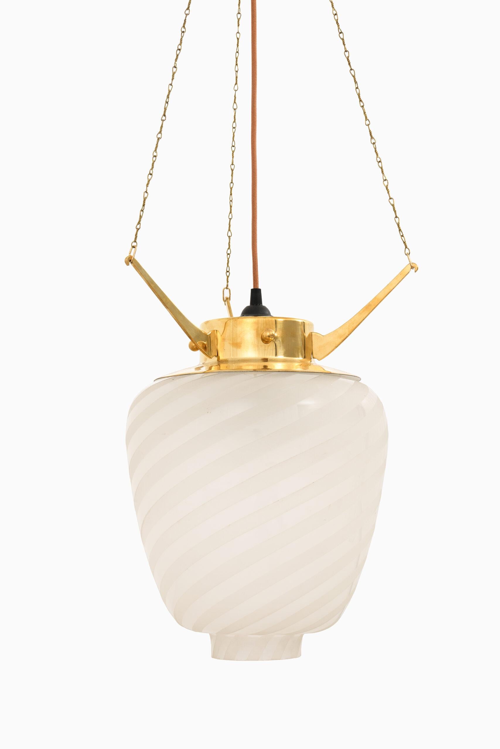 Scandinavian Modern Ceiling Lamps Produced in Sweden For Sale