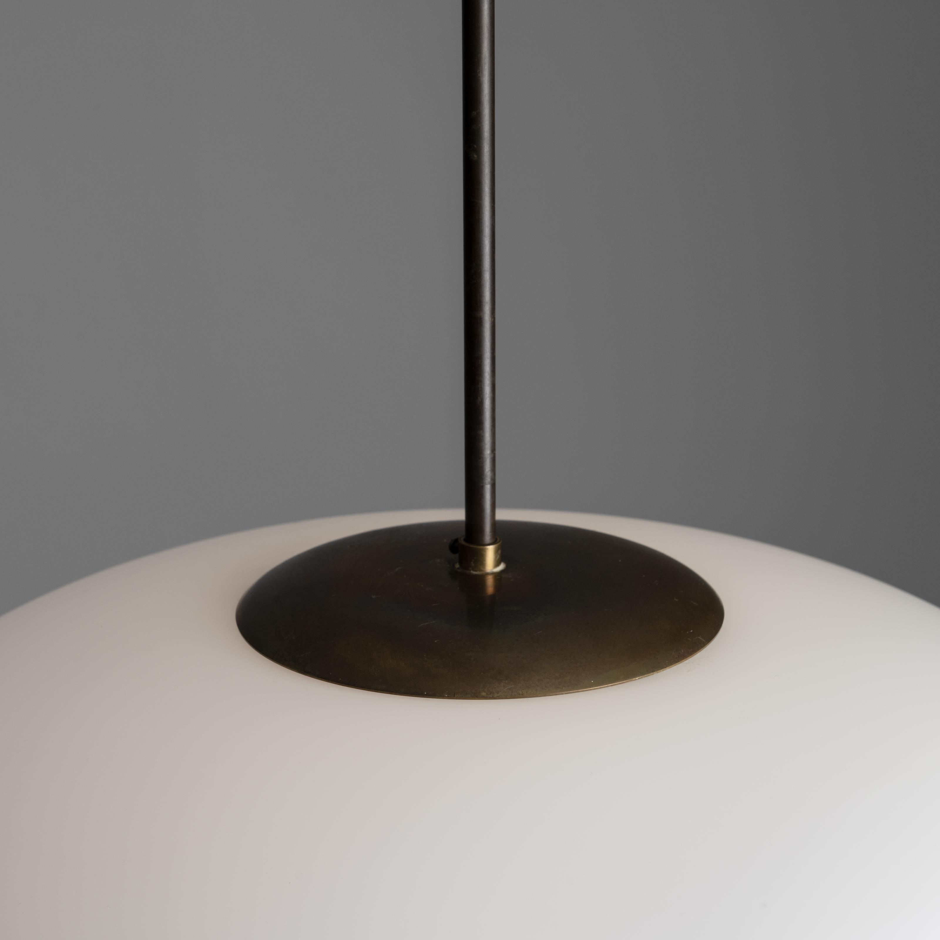 Enameled Ceiling Light by Angelo Lelii for Arredoluce