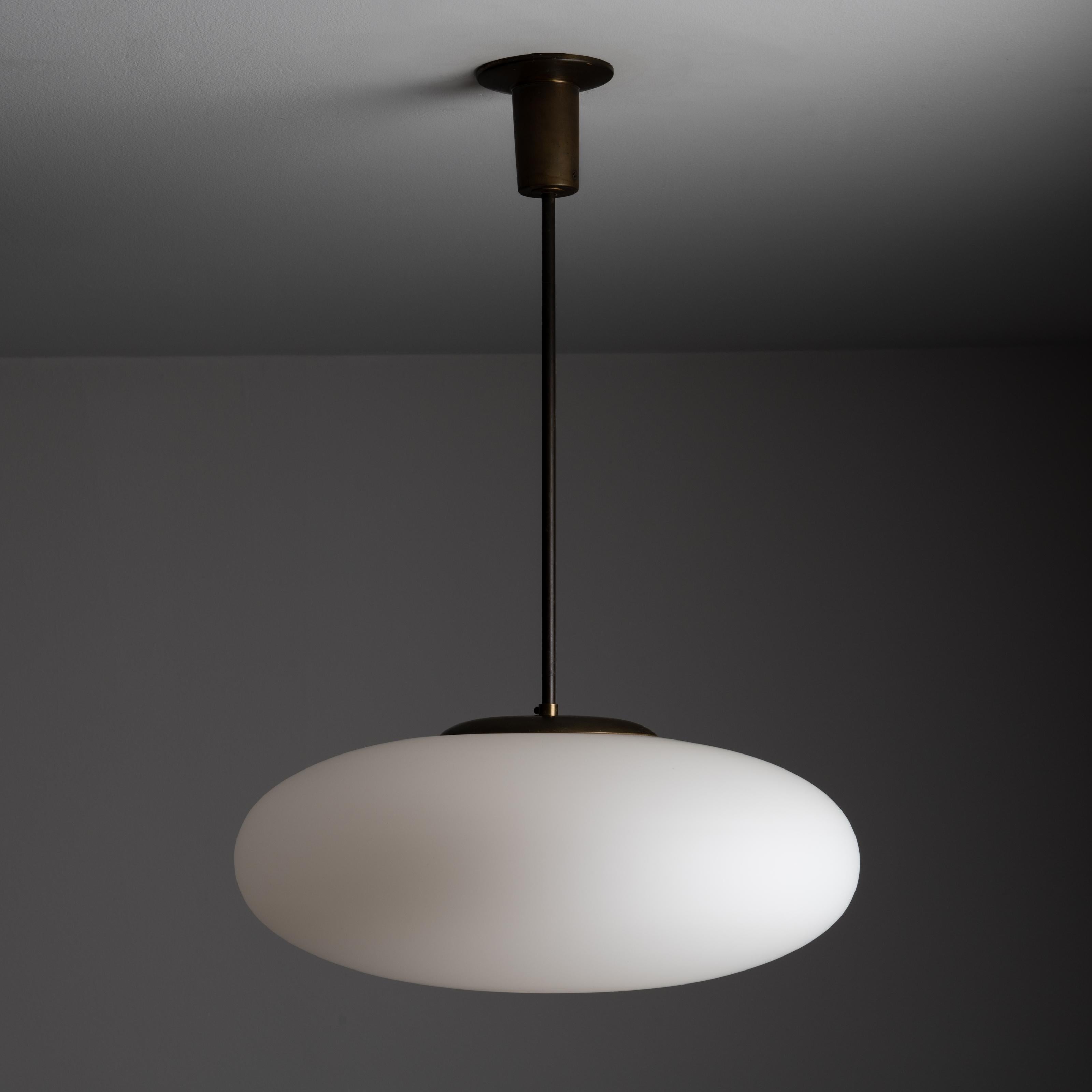 Ceiling Light by Angelo Lelii for Arredoluce In Good Condition In Los Angeles, CA