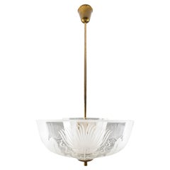 Plafoniera di Bo Notini per Glössner, Svezia, anni '40