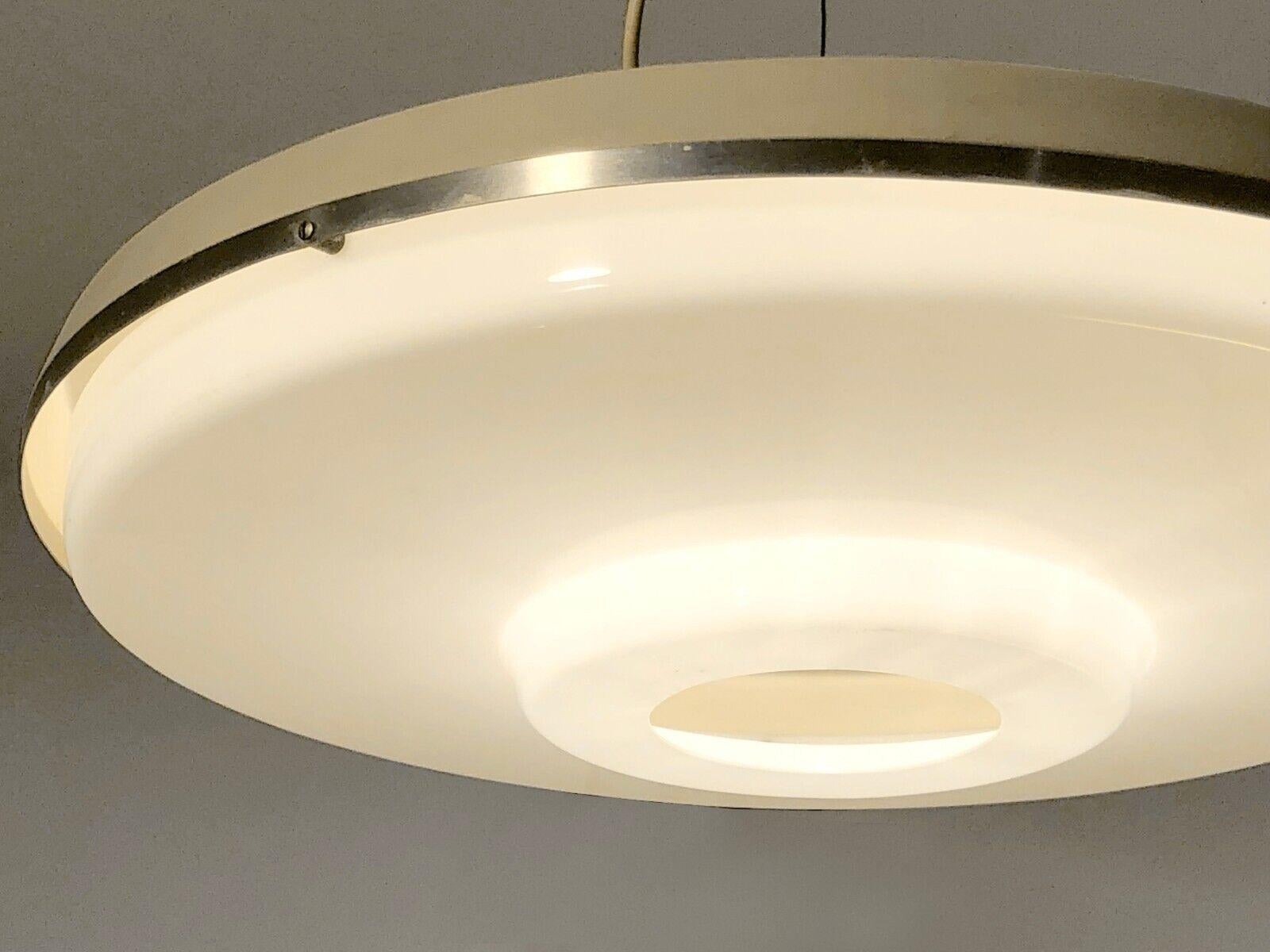 A MID-CENTURY-MODERN MODERNIST SPACE-AGE Ceiling Light by STILNOVO, Italy 1960  For Sale 3