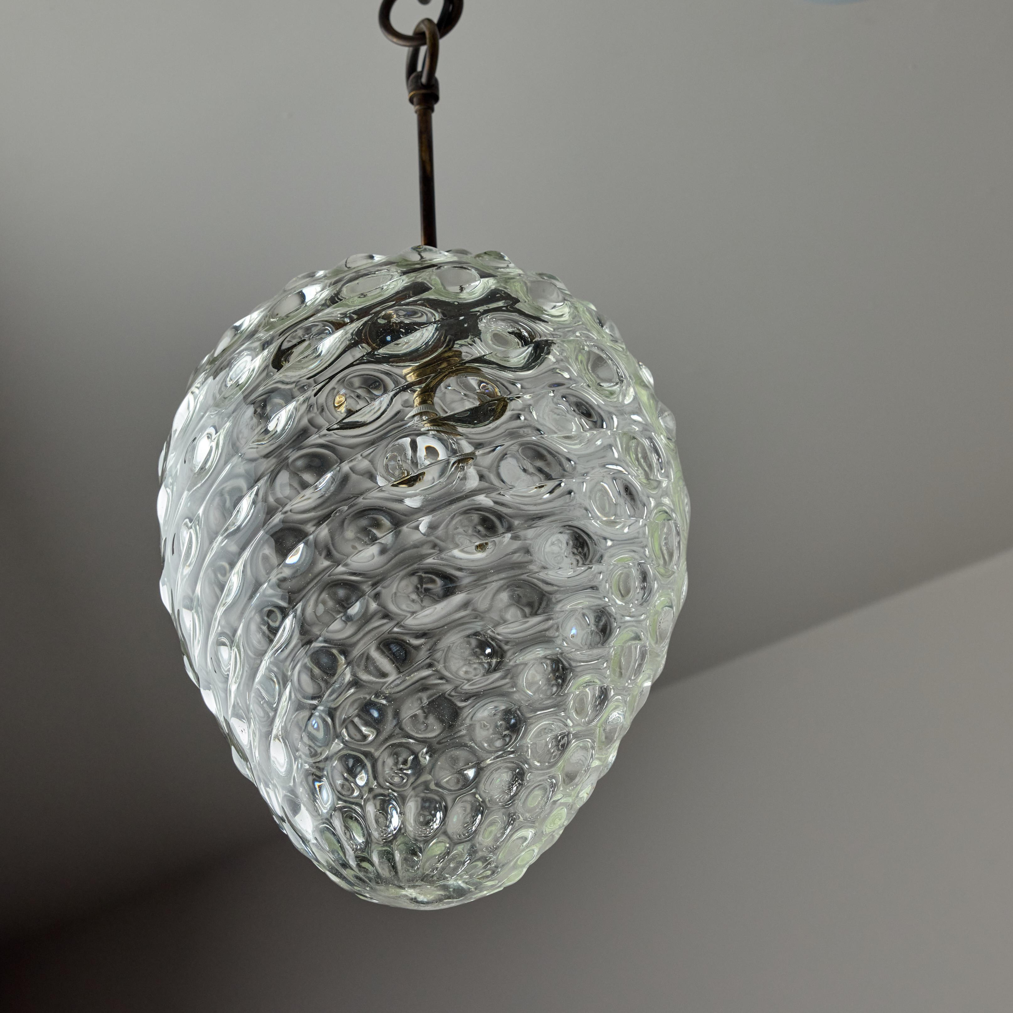 Ceiling Light by Flavio Poli for Seguso For Sale 3