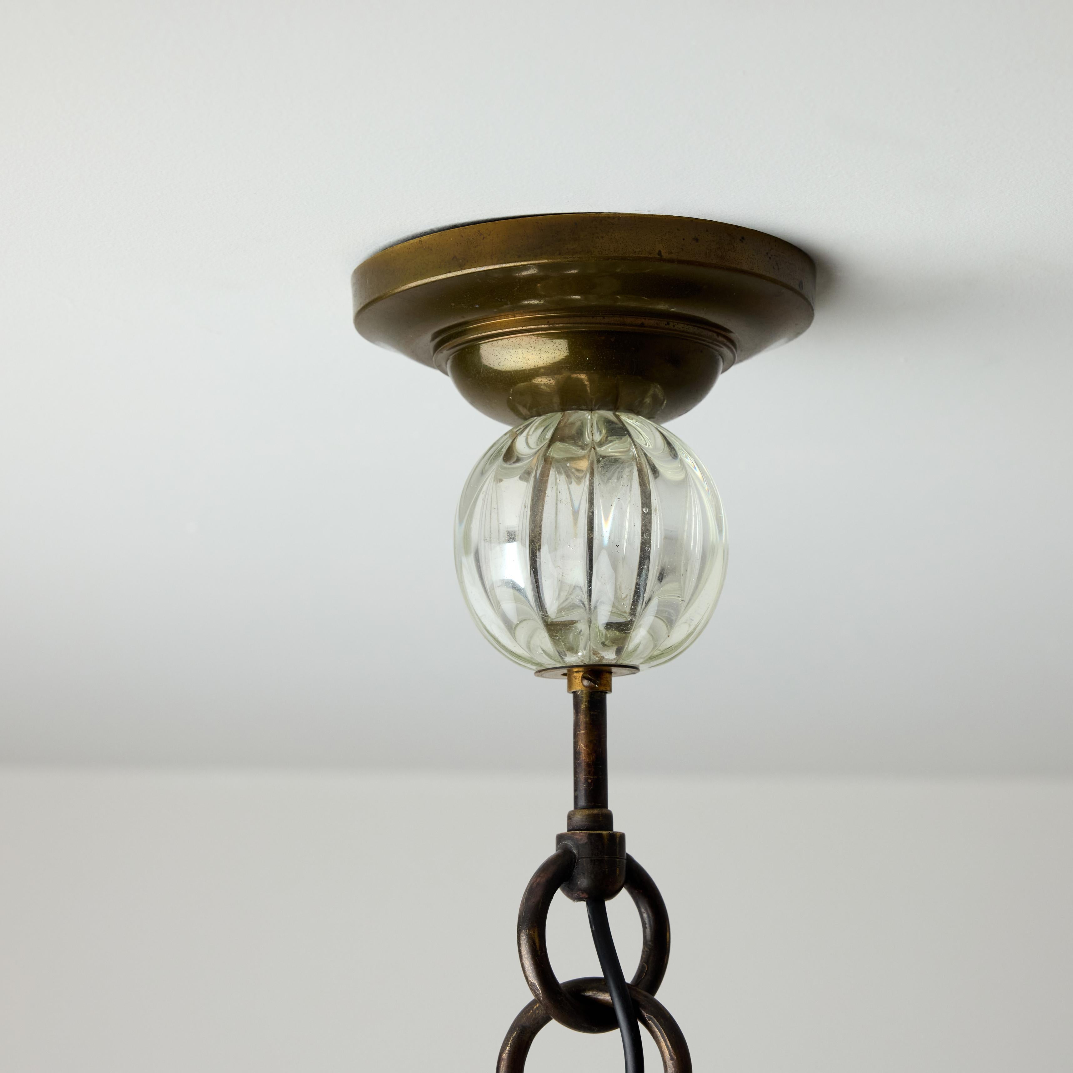 20th Century Ceiling Light by Flavio Poli for Seguso For Sale