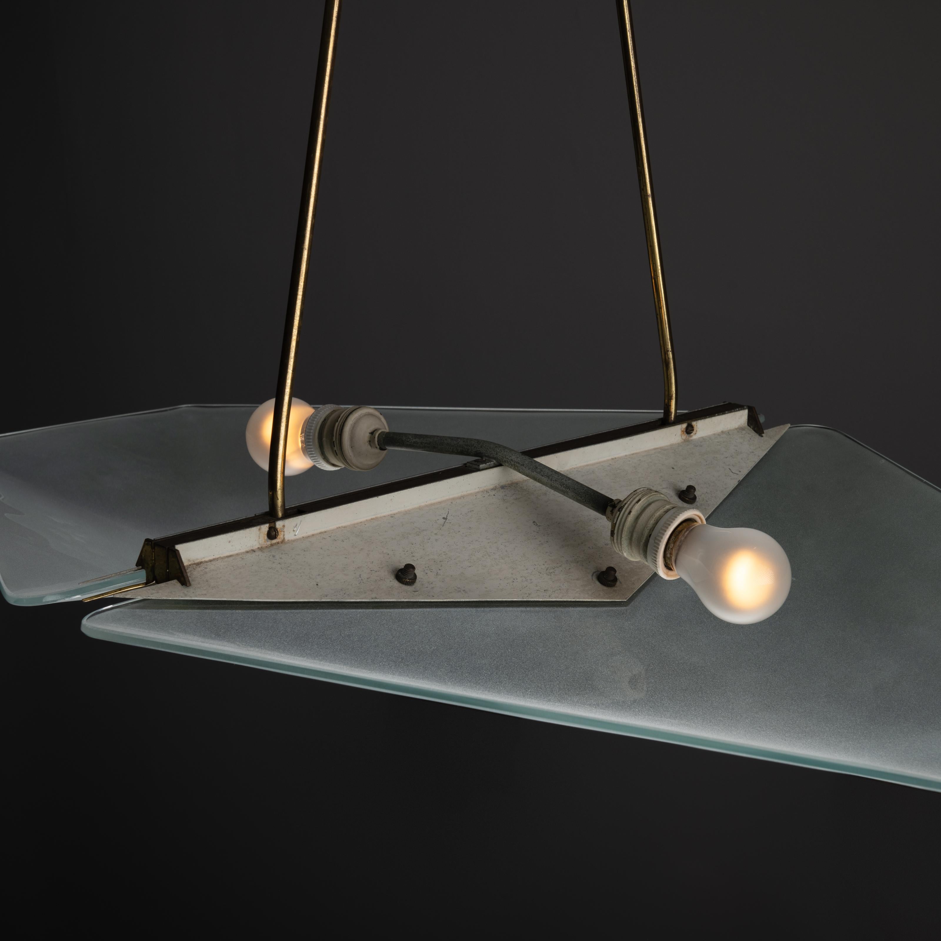 Italian Ceiling Light by Fontana Arte