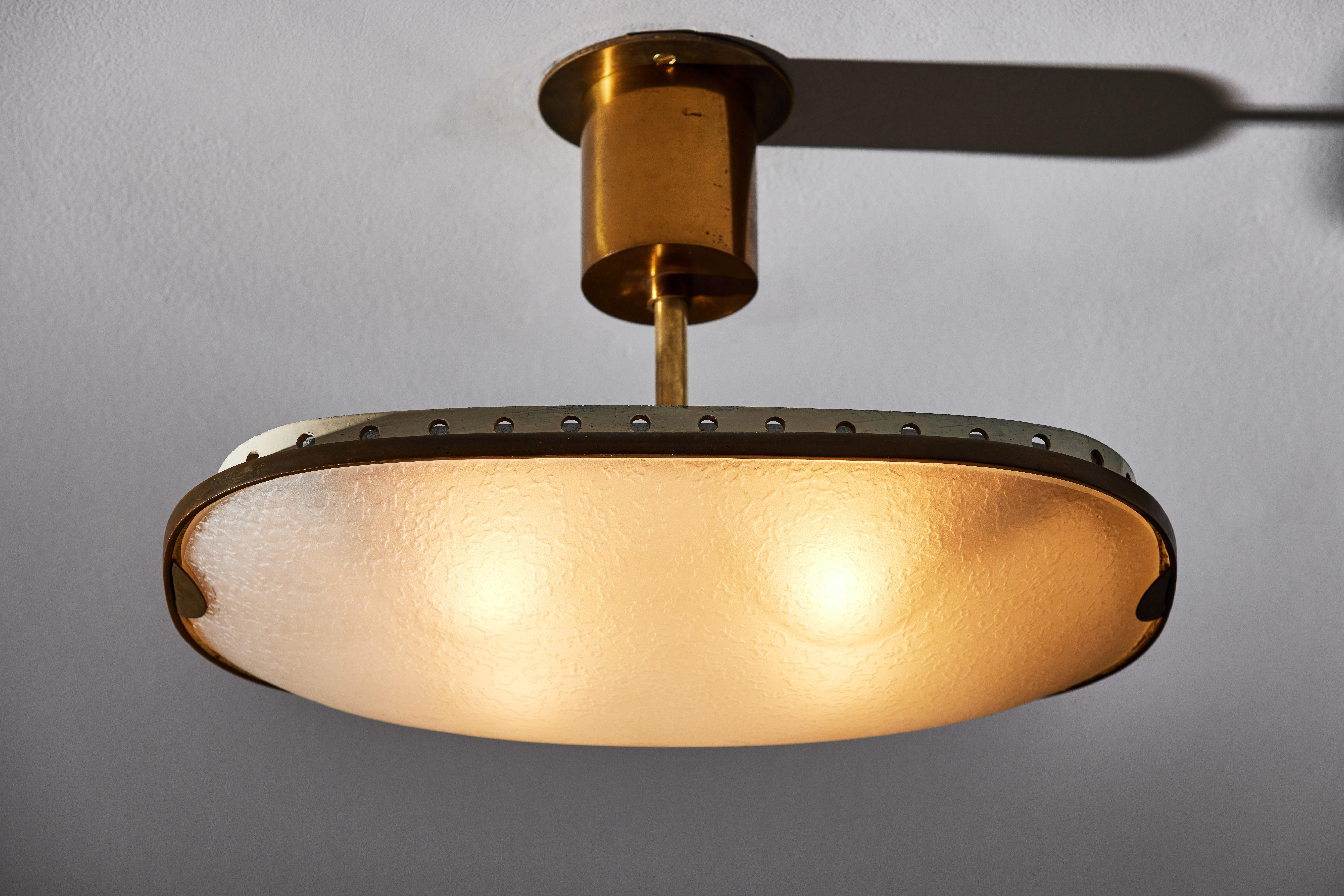 Ceiling Light by Fontana Arte In Good Condition In Los Angeles, CA