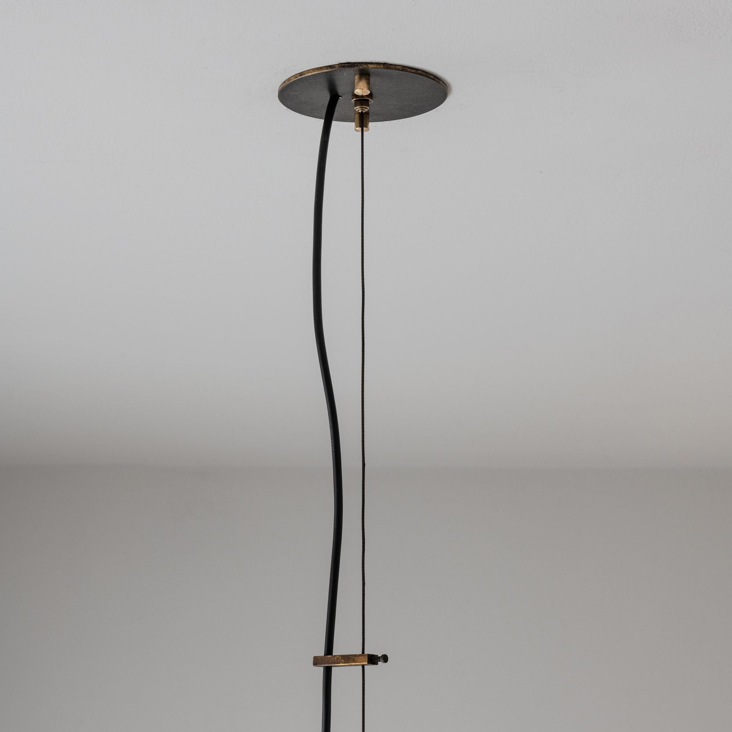 Brass Ceiling Light by Giuseppe Ostuni for Oluce