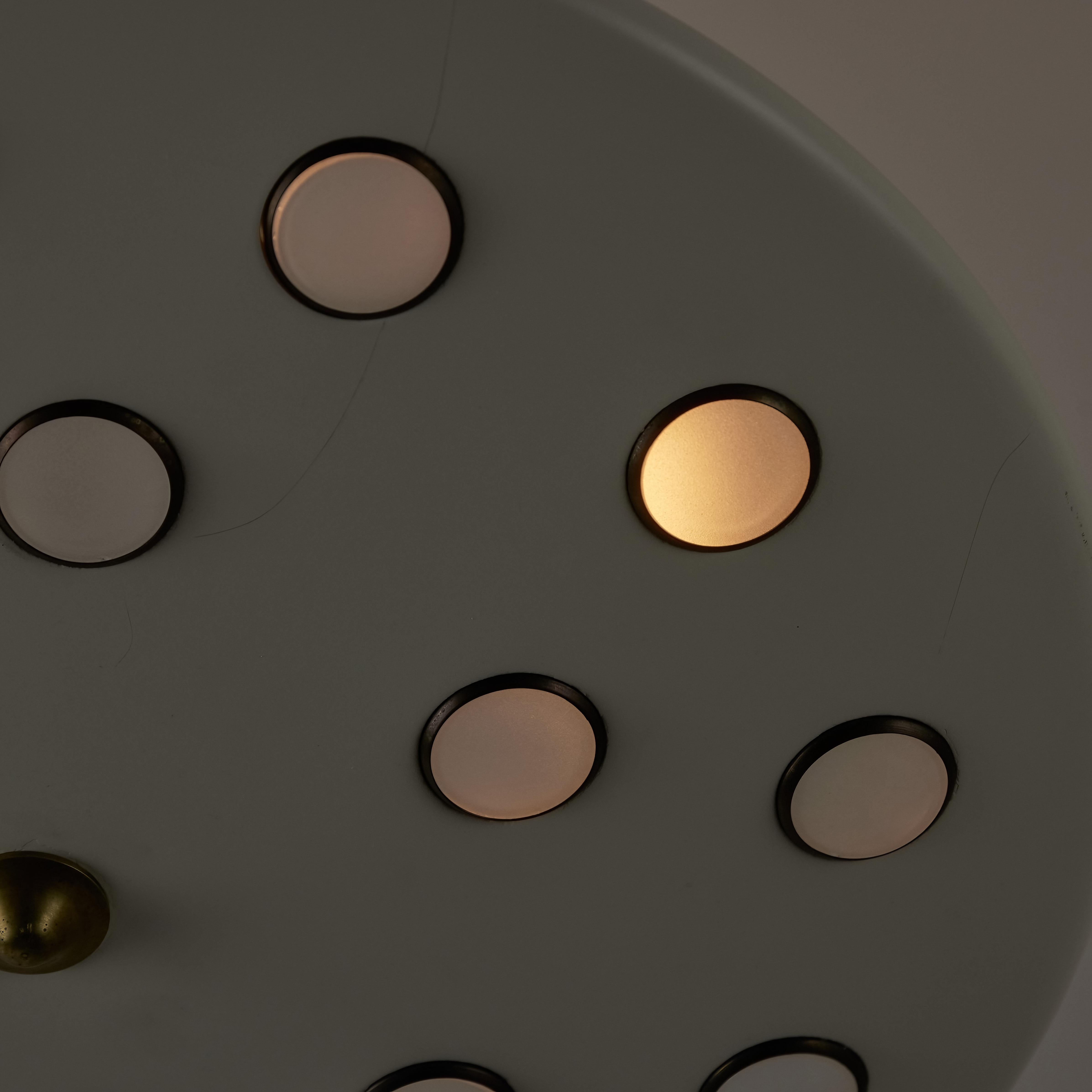 Italian Ceiling Light by Lumen For Sale