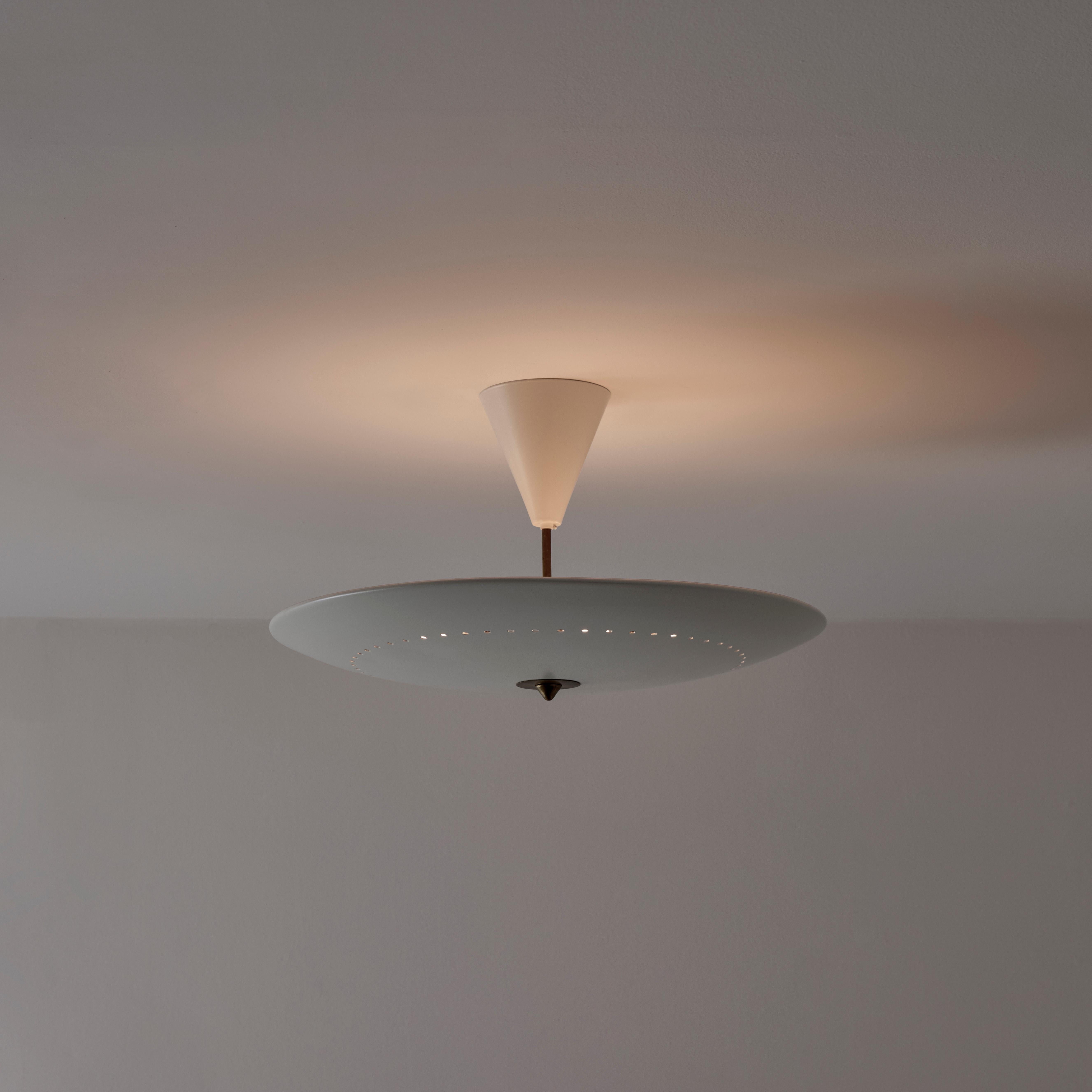 Émaillé Plafonnier de Lumen en vente