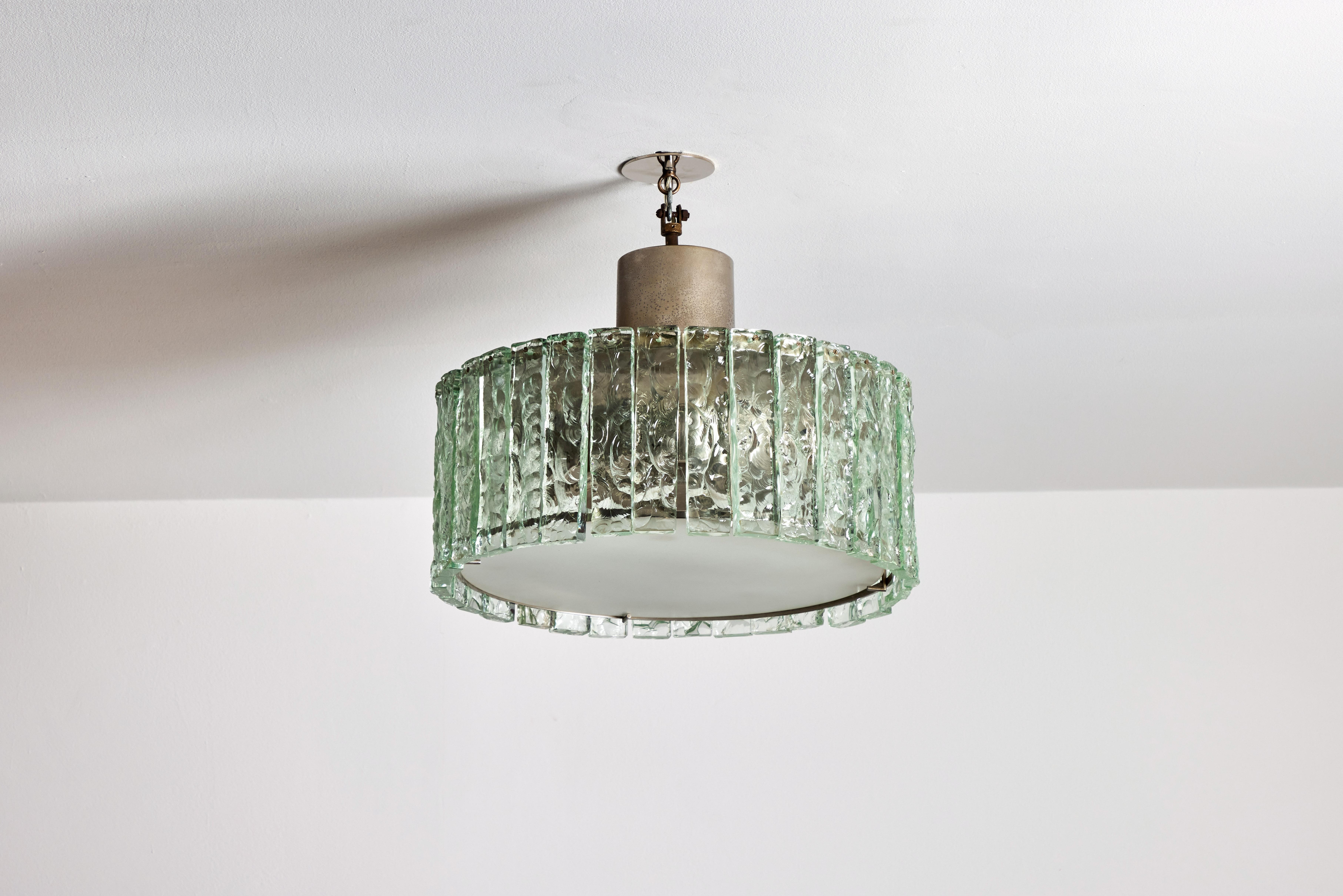 Ceiling Light by Max Ingrand for Fontana Arte For Sale 5