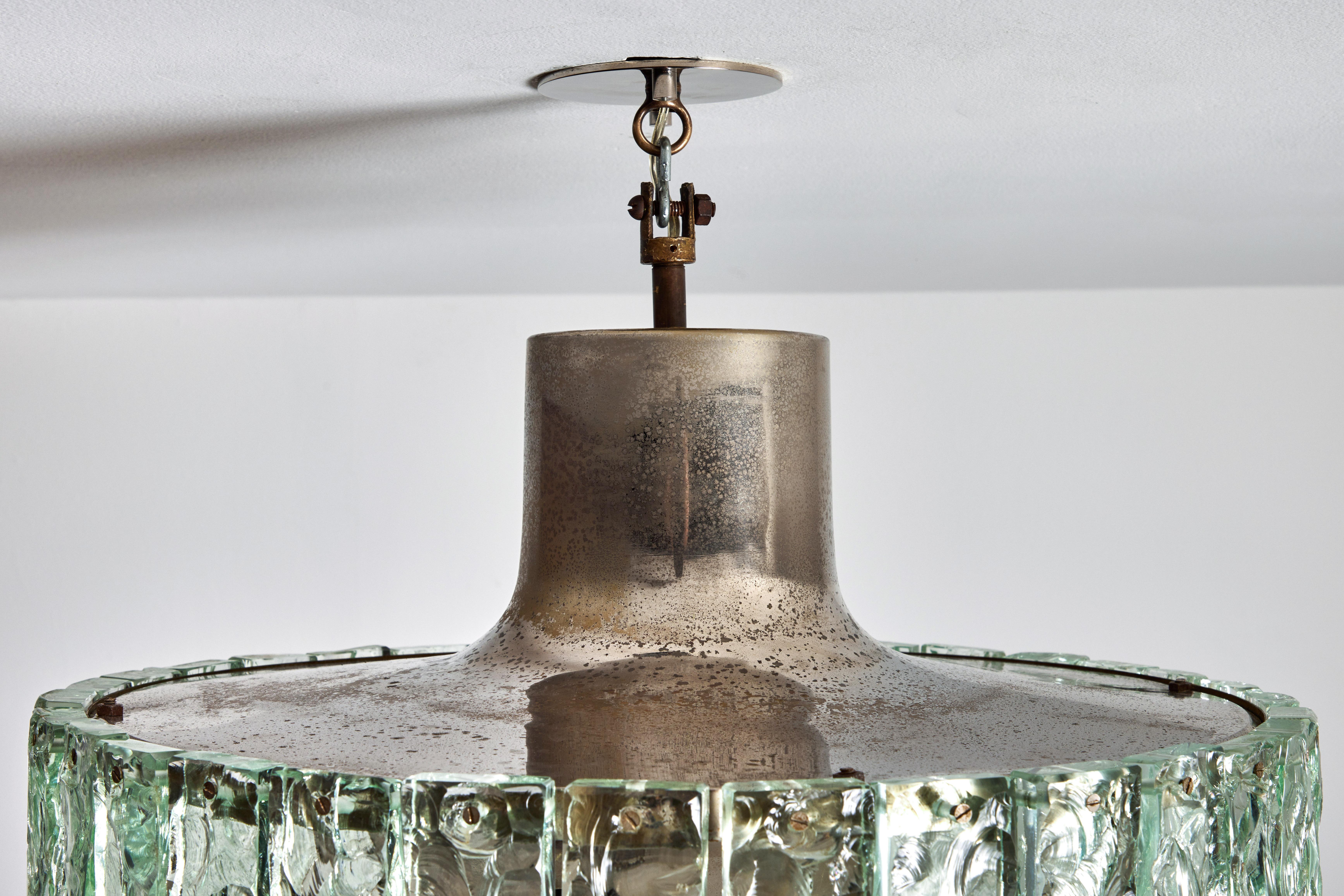 Ceiling Light by Max Ingrand for Fontana Arte For Sale 7
