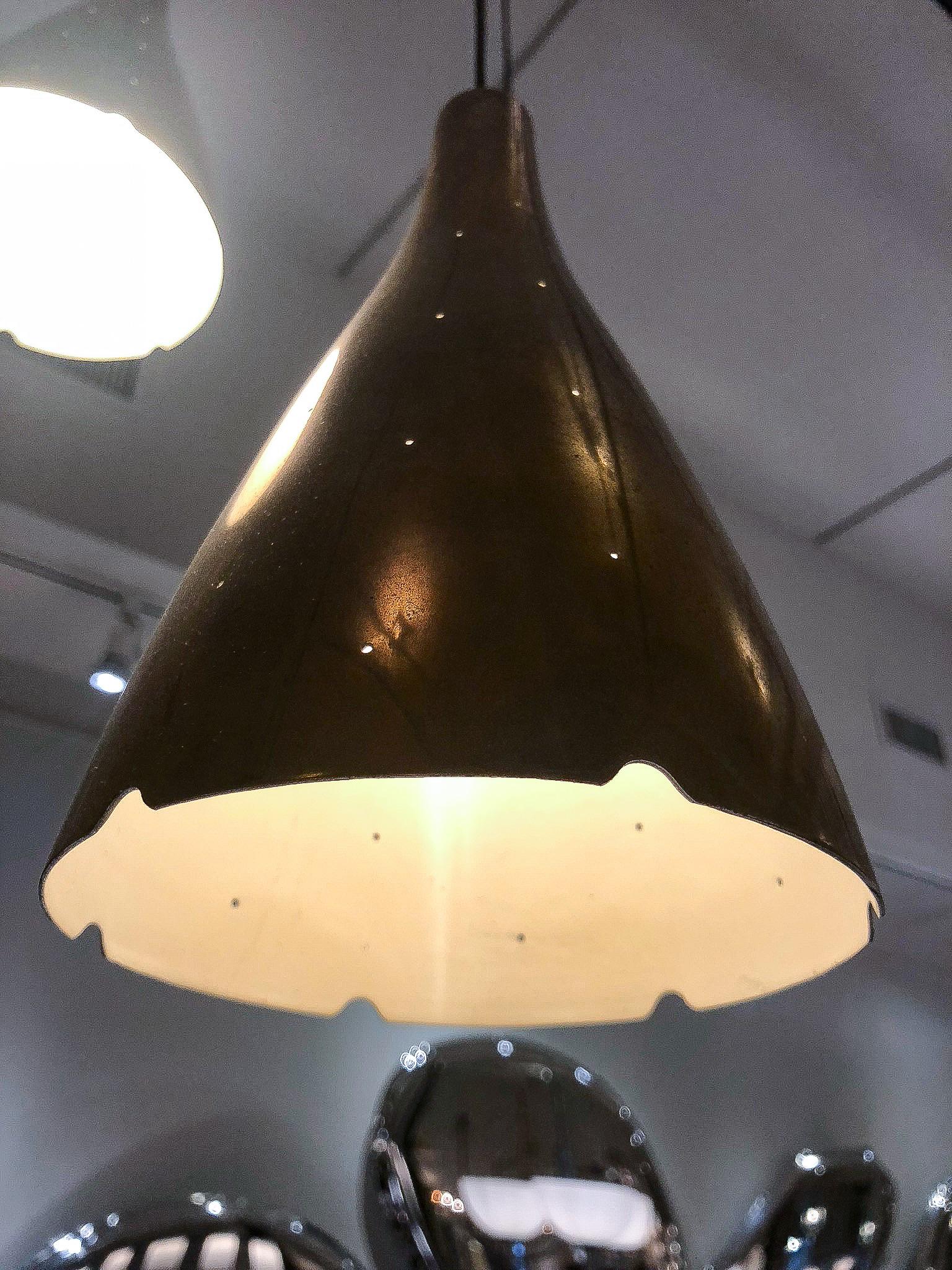 Mid-Century Modern Ceiling Light by Paavo Tynell Finland, circa 1949