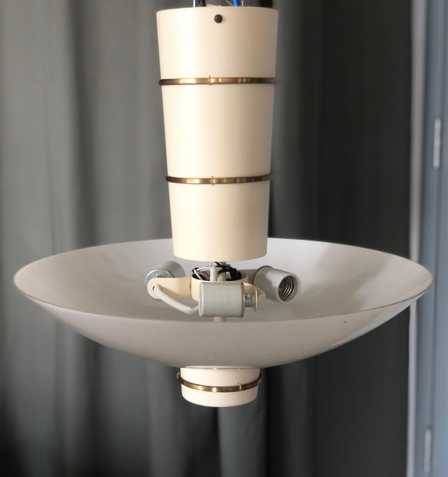 Finnish Ceiling Light by Paavo Tynell For Sale