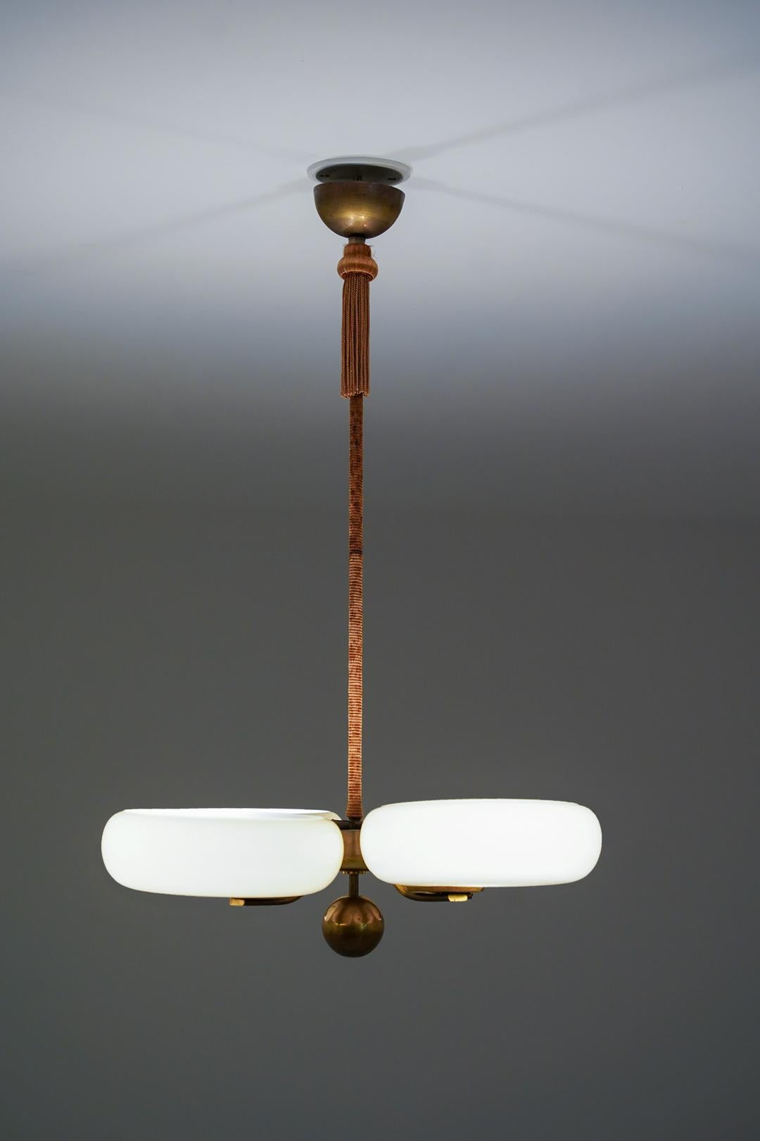 Deckenleuchte von Paavo Tynell für Taito, Finnland, 1930er Jahre im Angebot 6