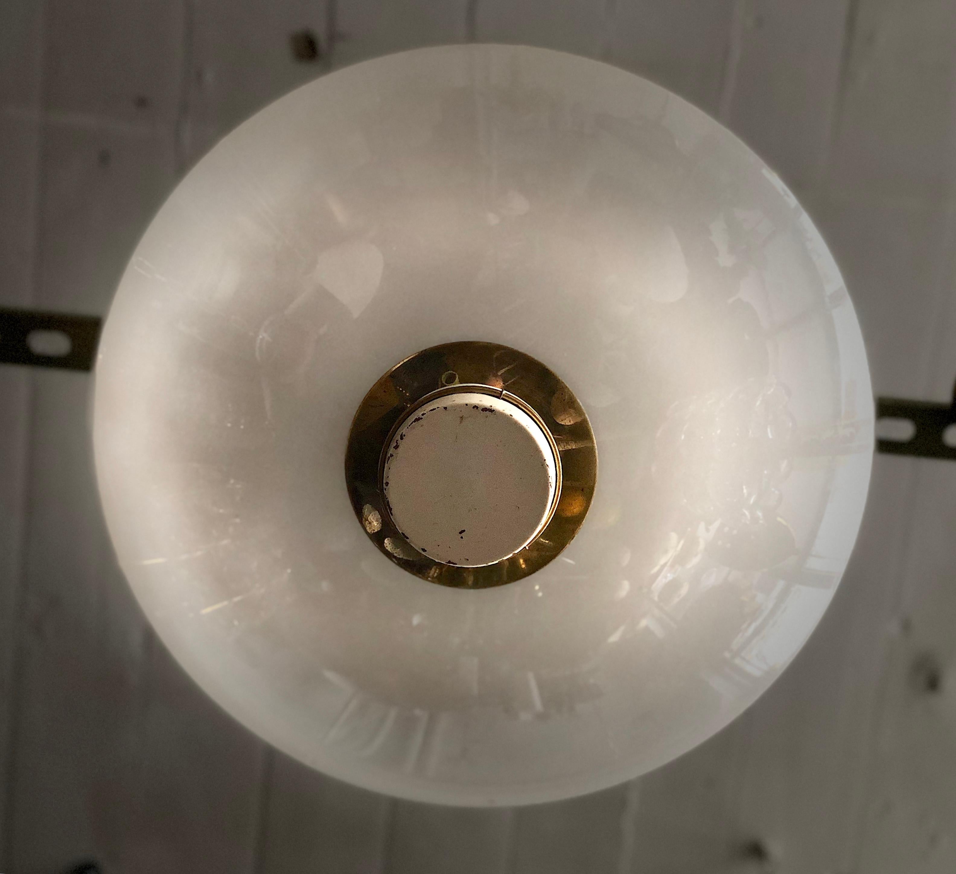 Scandinavian Modern Ceiling Light by Paavo Tynell for Taito