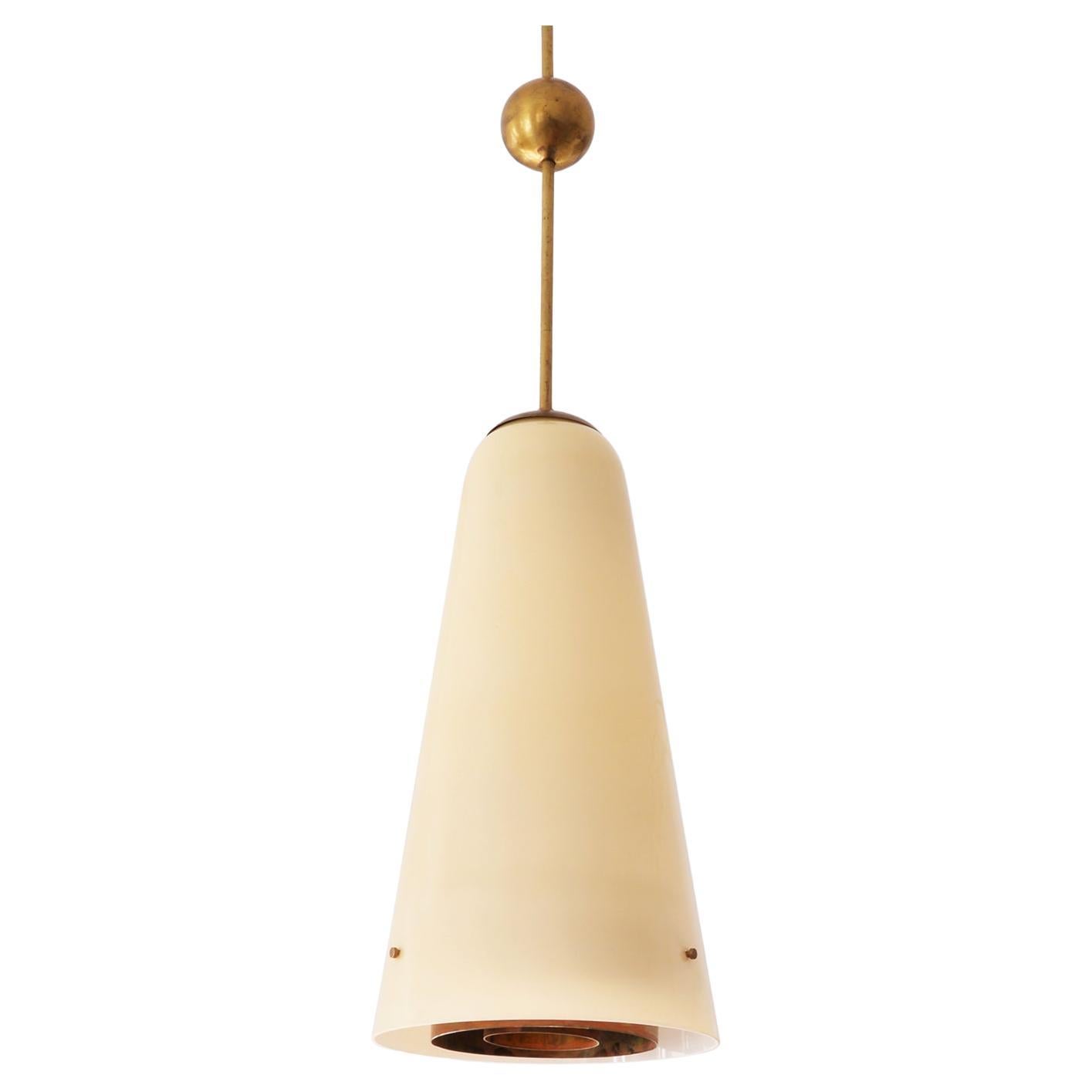 Ceiling Light by Paavo Tynell Manufactured by Taito Oy, Finland c. 1950 For Sale