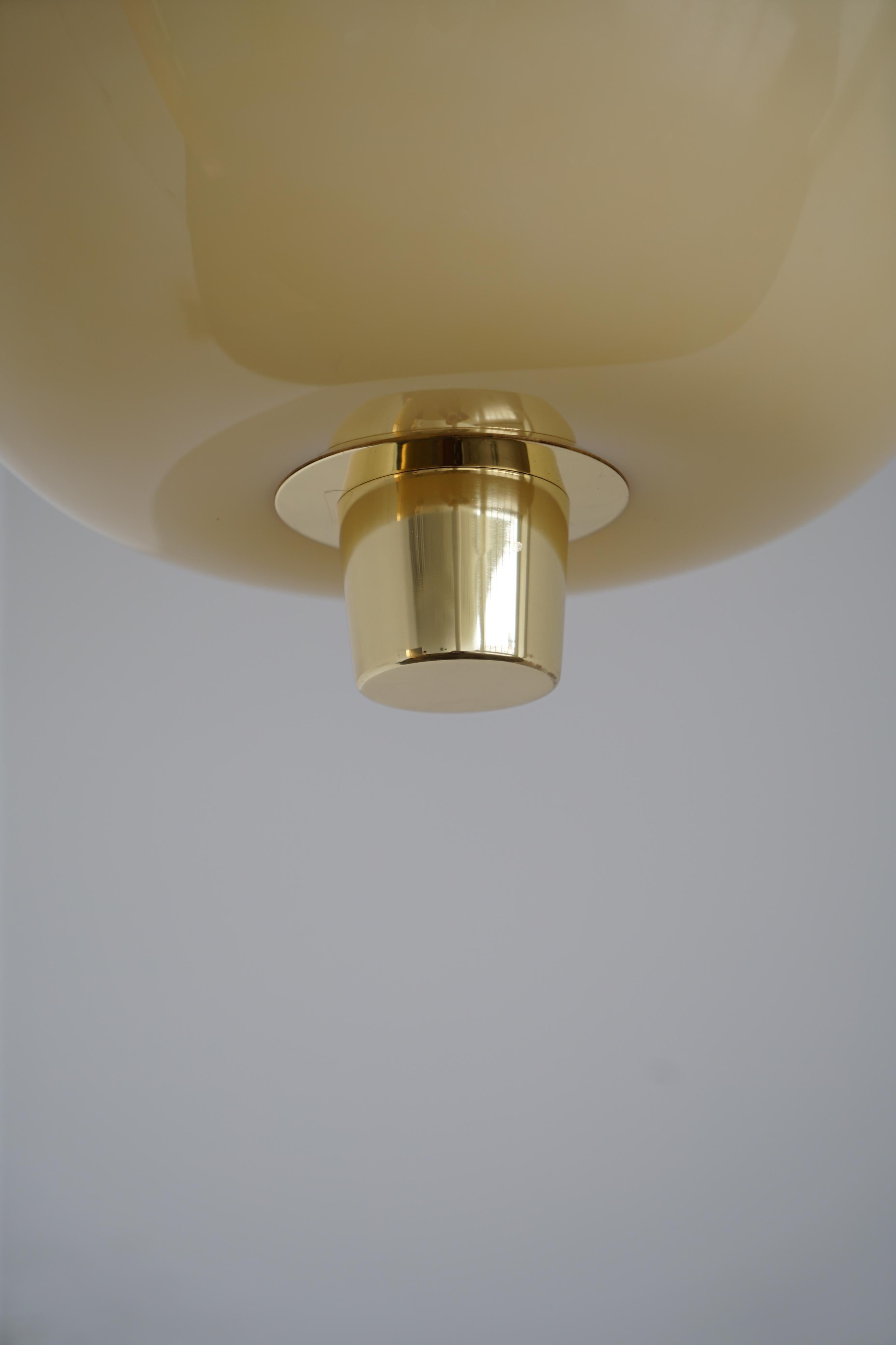 Scandinavian Modern Ceiling Light by Paavo Tynell, Model 9052  For Sale