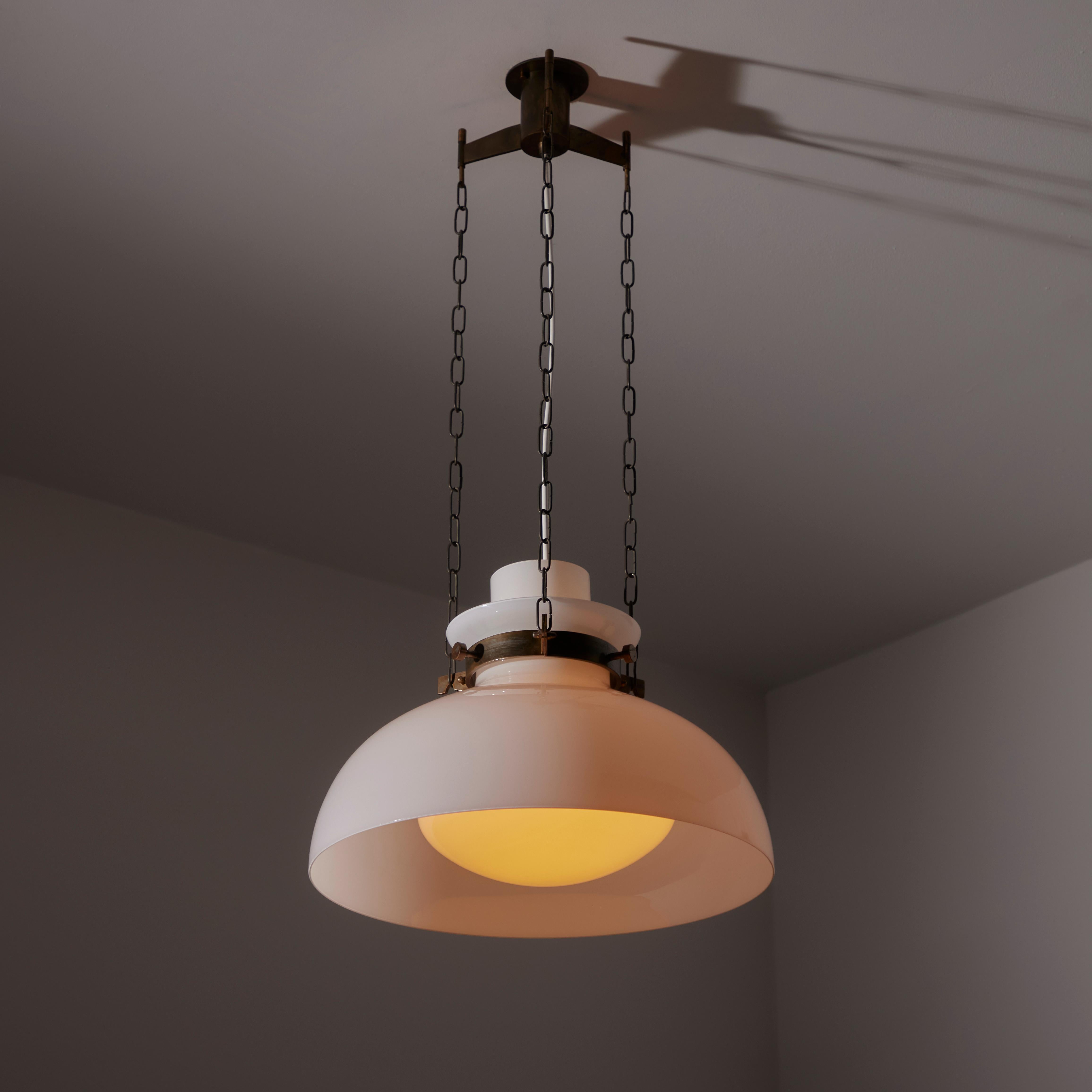 Mid-Century Modern Ceiling Light by Paolo Caliari for Venini For Sale