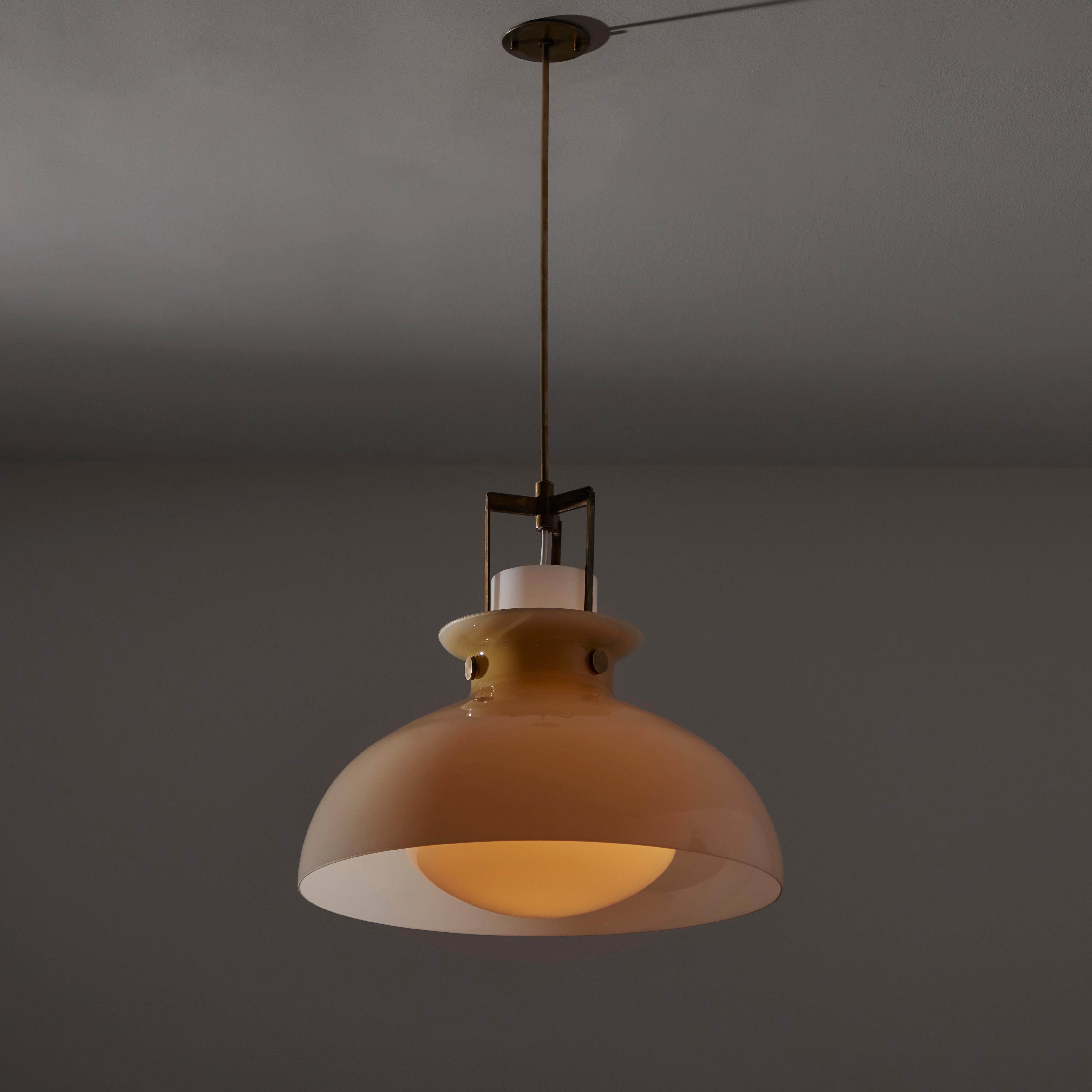 Mid-Century Modern Ceiling Light by Paolo Caliari for Venini 