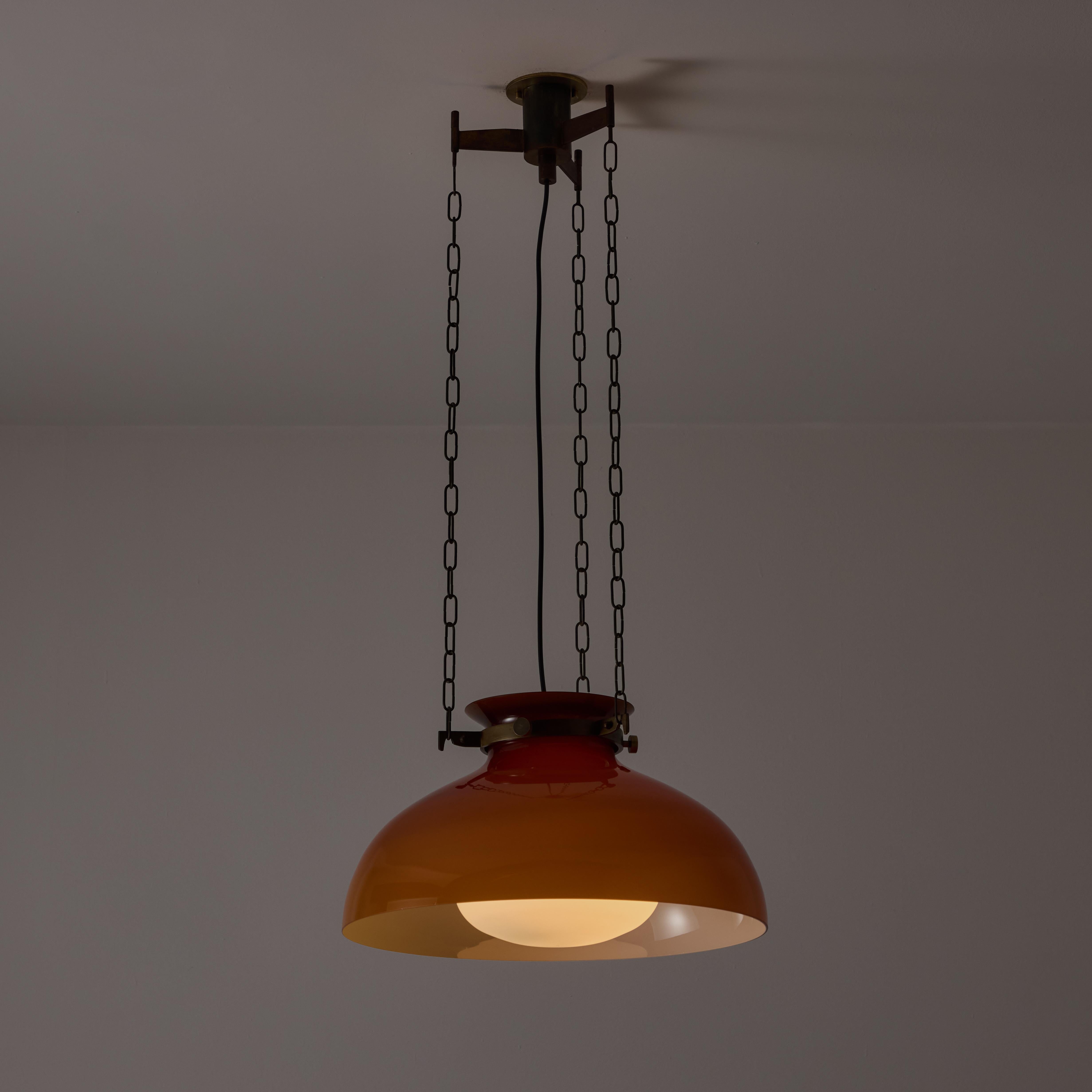 Italian Ceiling Light by Paolo Caliari for Venini