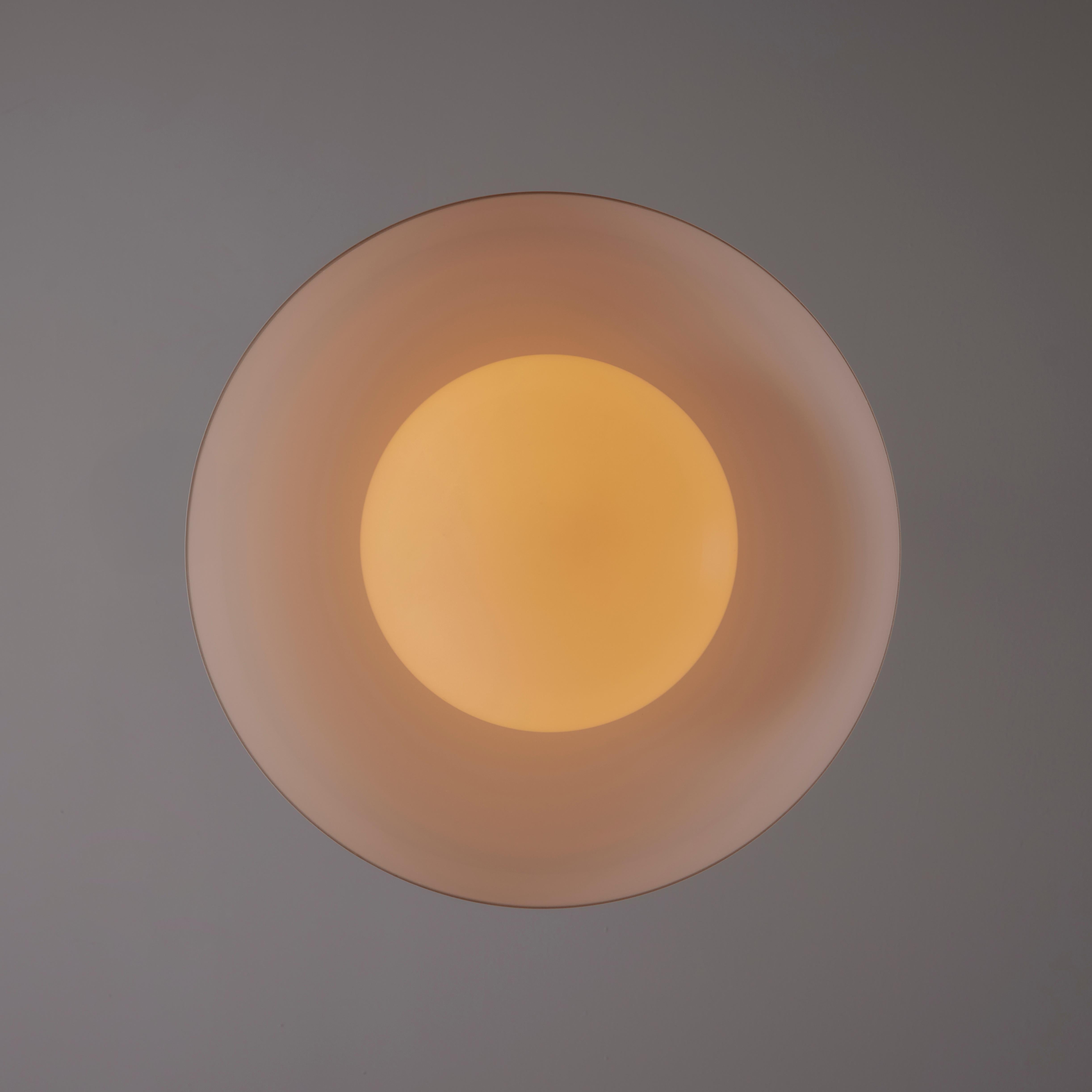 Patinated Ceiling Light by Paolo Caliari for Venini