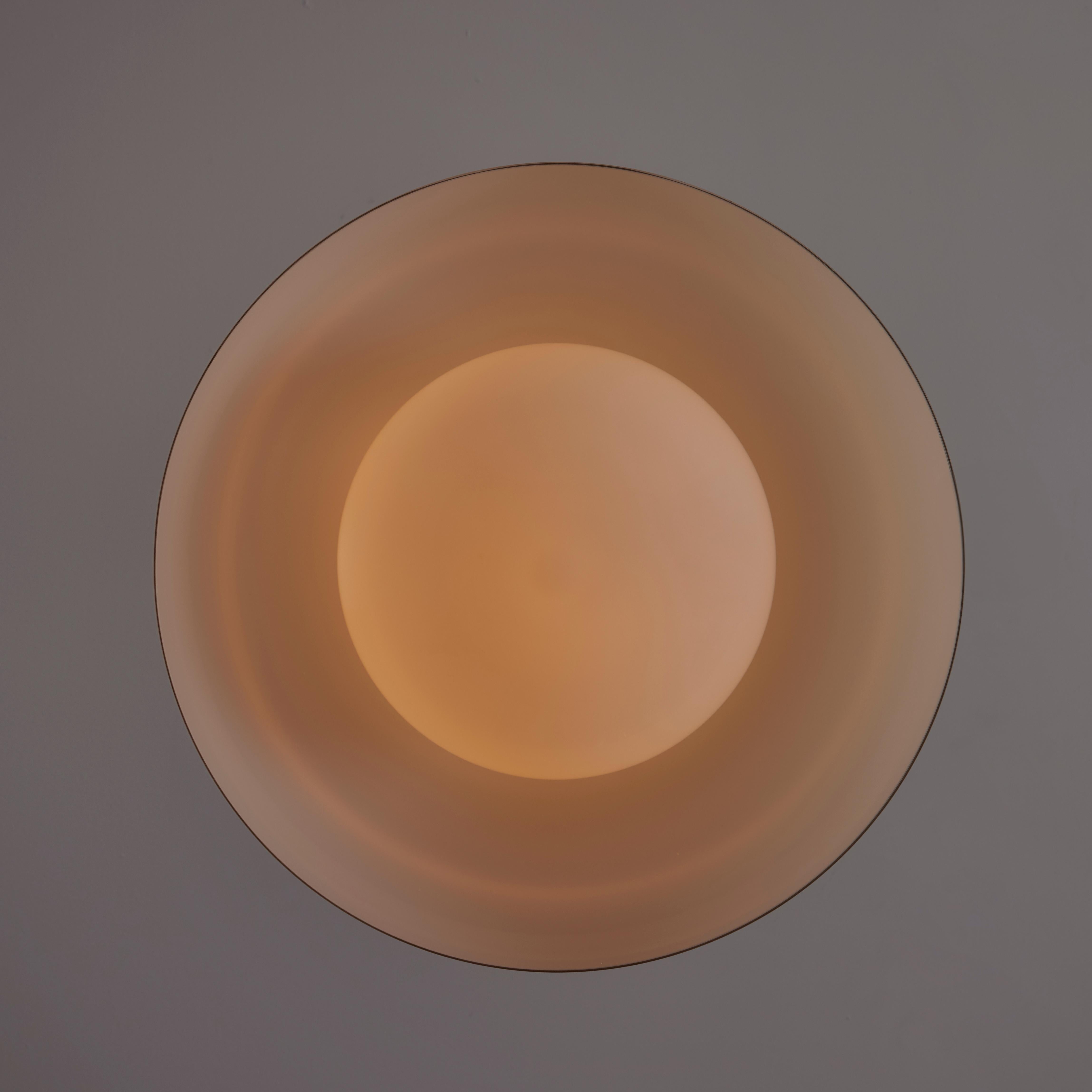 Patinated Ceiling Light by Paolo Caliari for Venini 