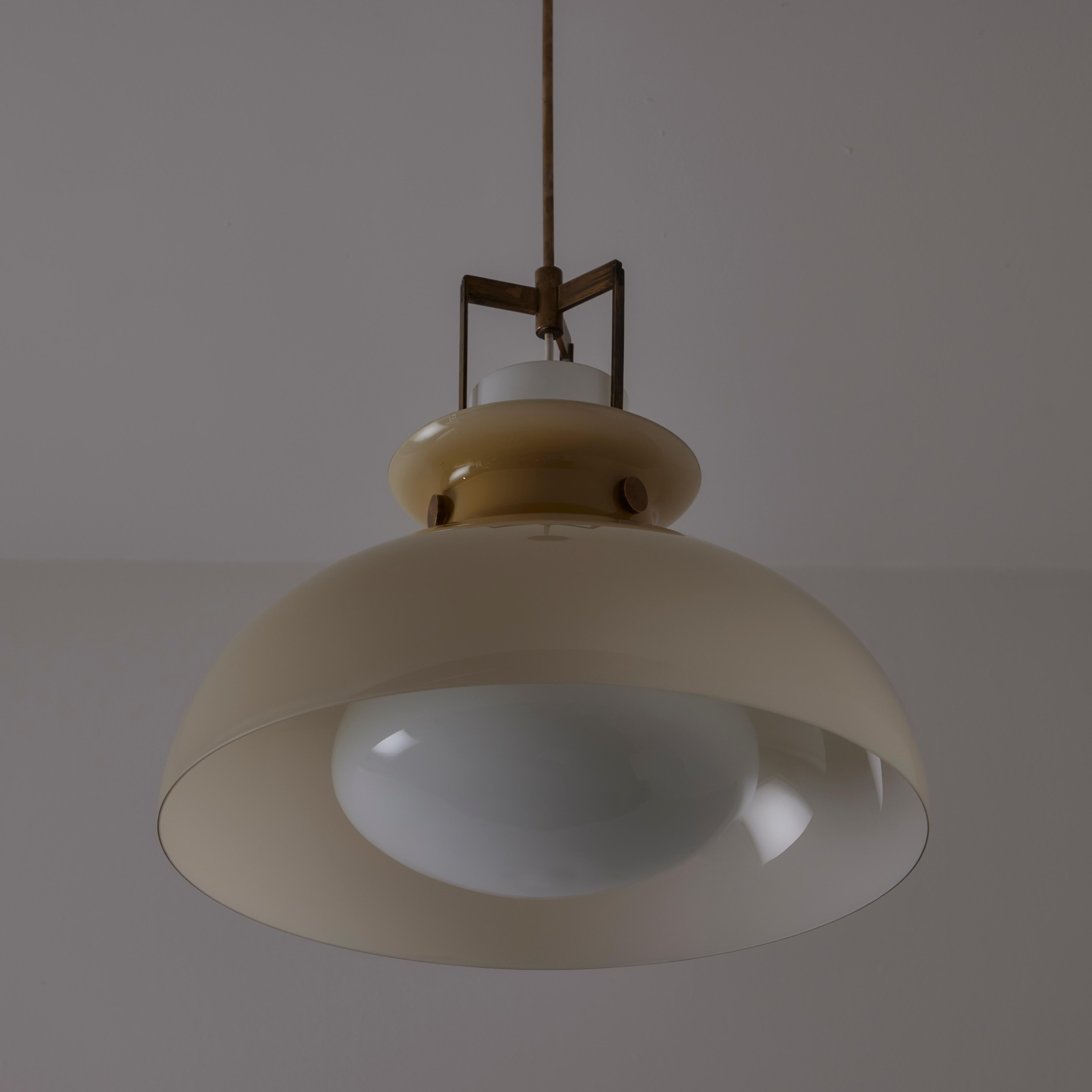 Ceiling Light by Paolo Caliari for Venini  In Good Condition For Sale In Los Angeles, CA