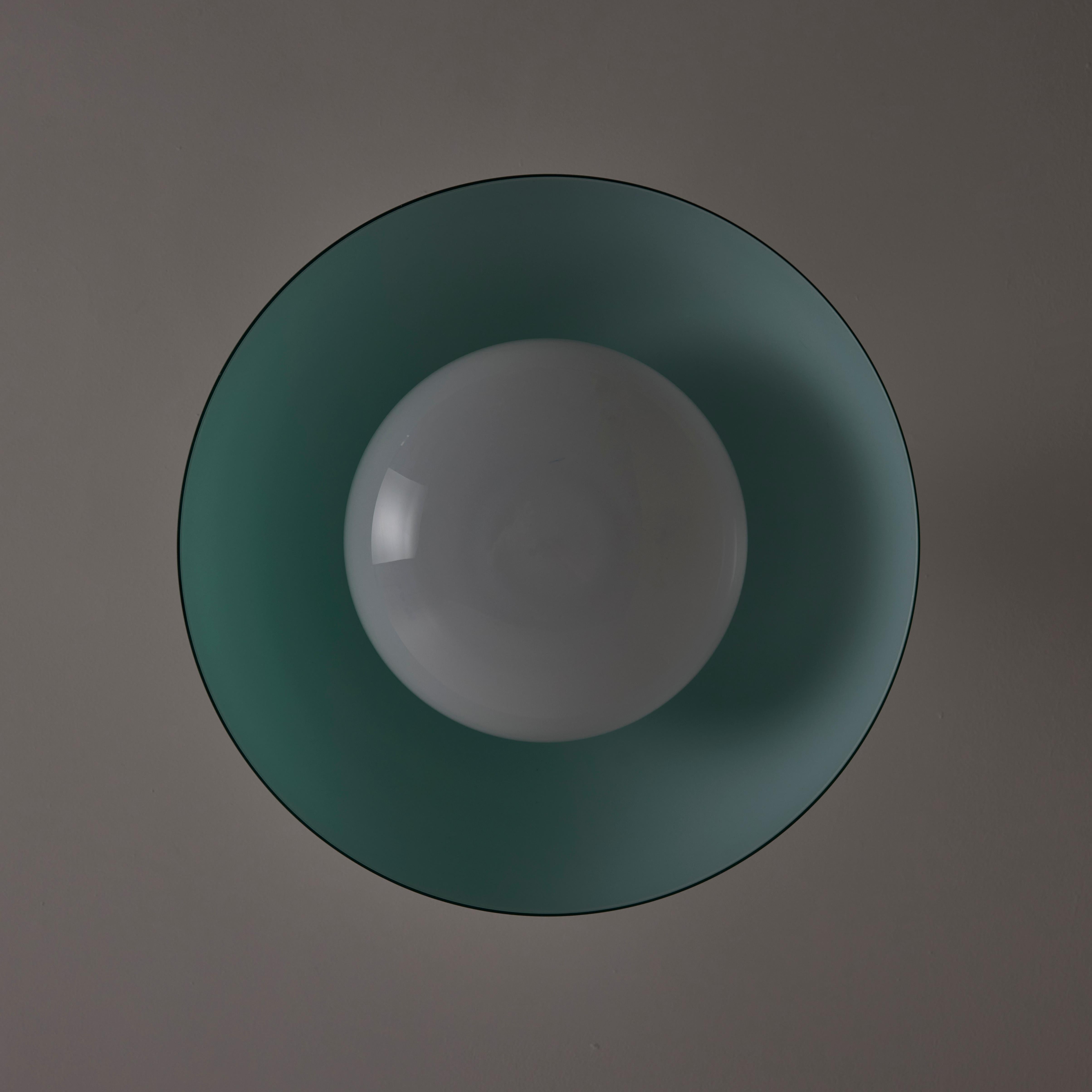 Ceiling Light by Paolo Caliari for Venini In Good Condition For Sale In Los Angeles, CA