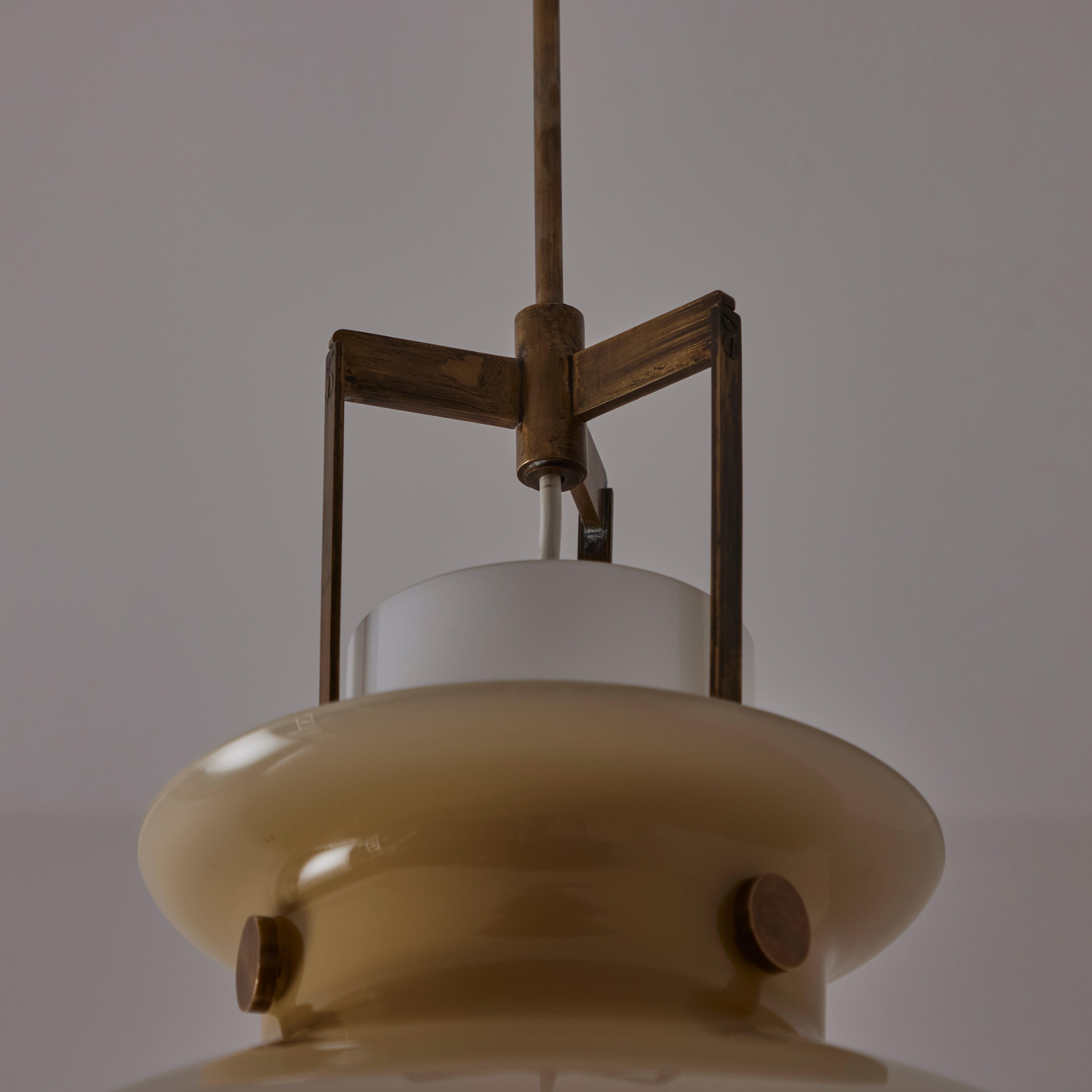 Mid-20th Century Ceiling Light by Paolo Caliari for Venini  For Sale