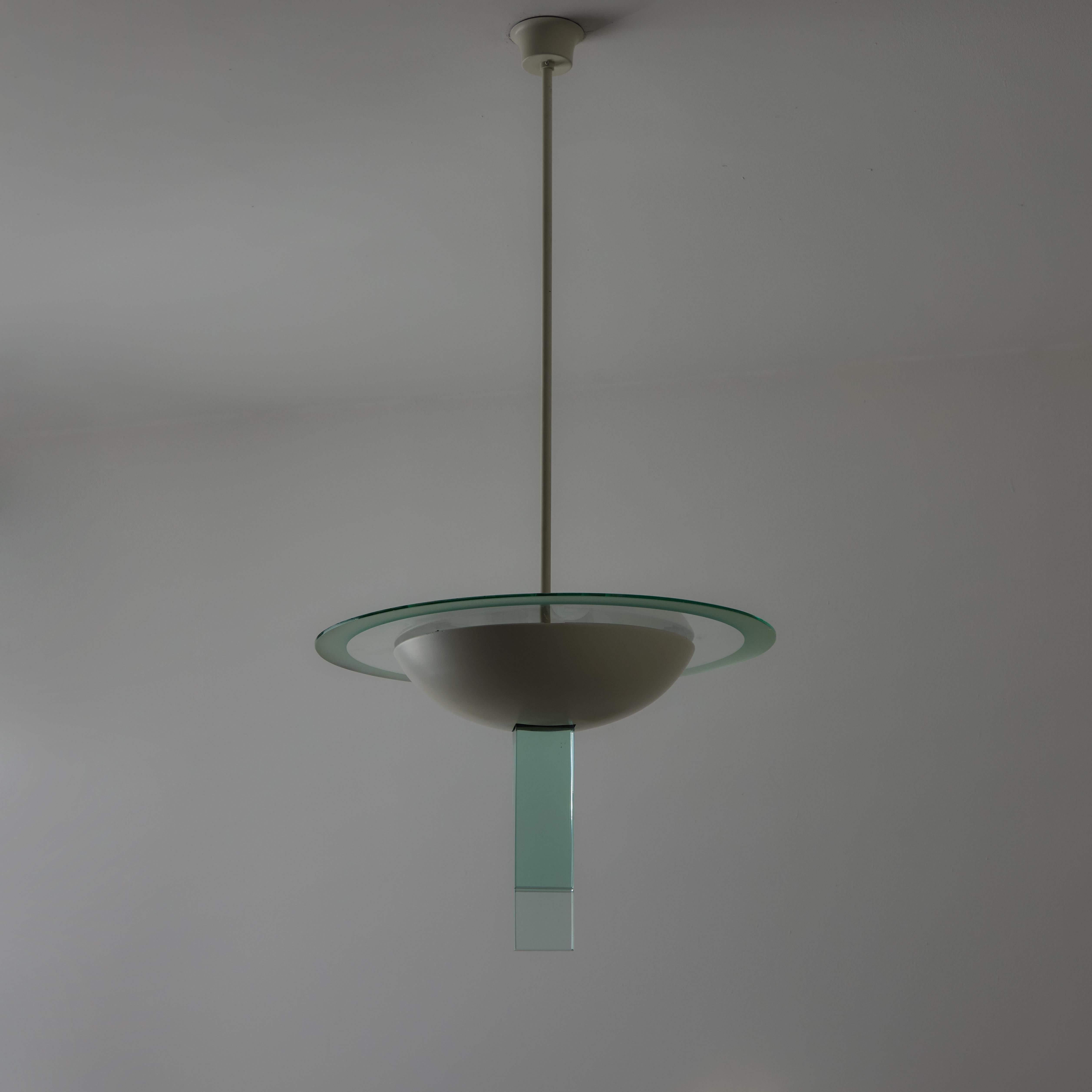 Ceiling Light by Pietro Chiesa for Fontana Arte For Sale 4