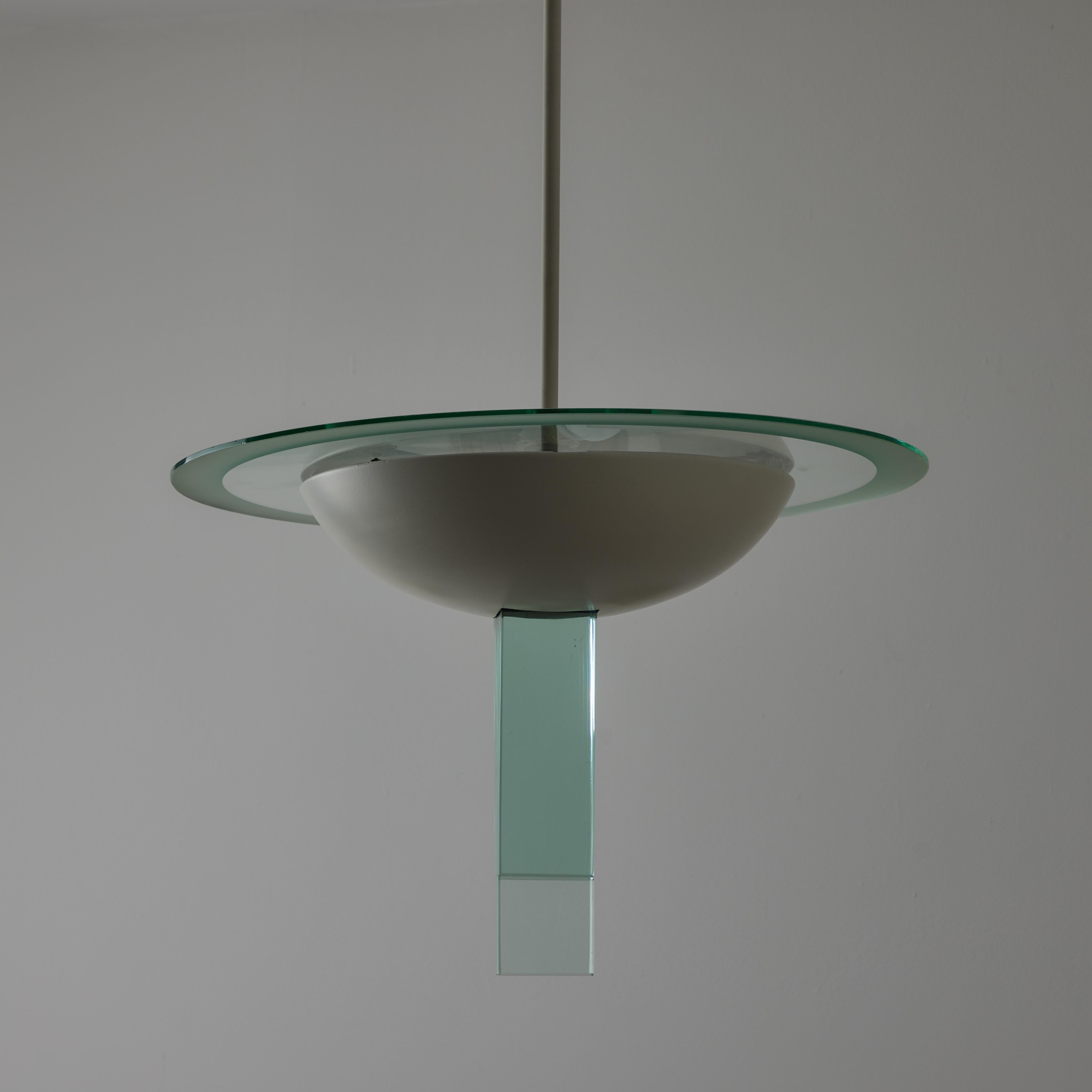 Ceiling Light by Pietro Chiesa for Fontana Arte For Sale 5