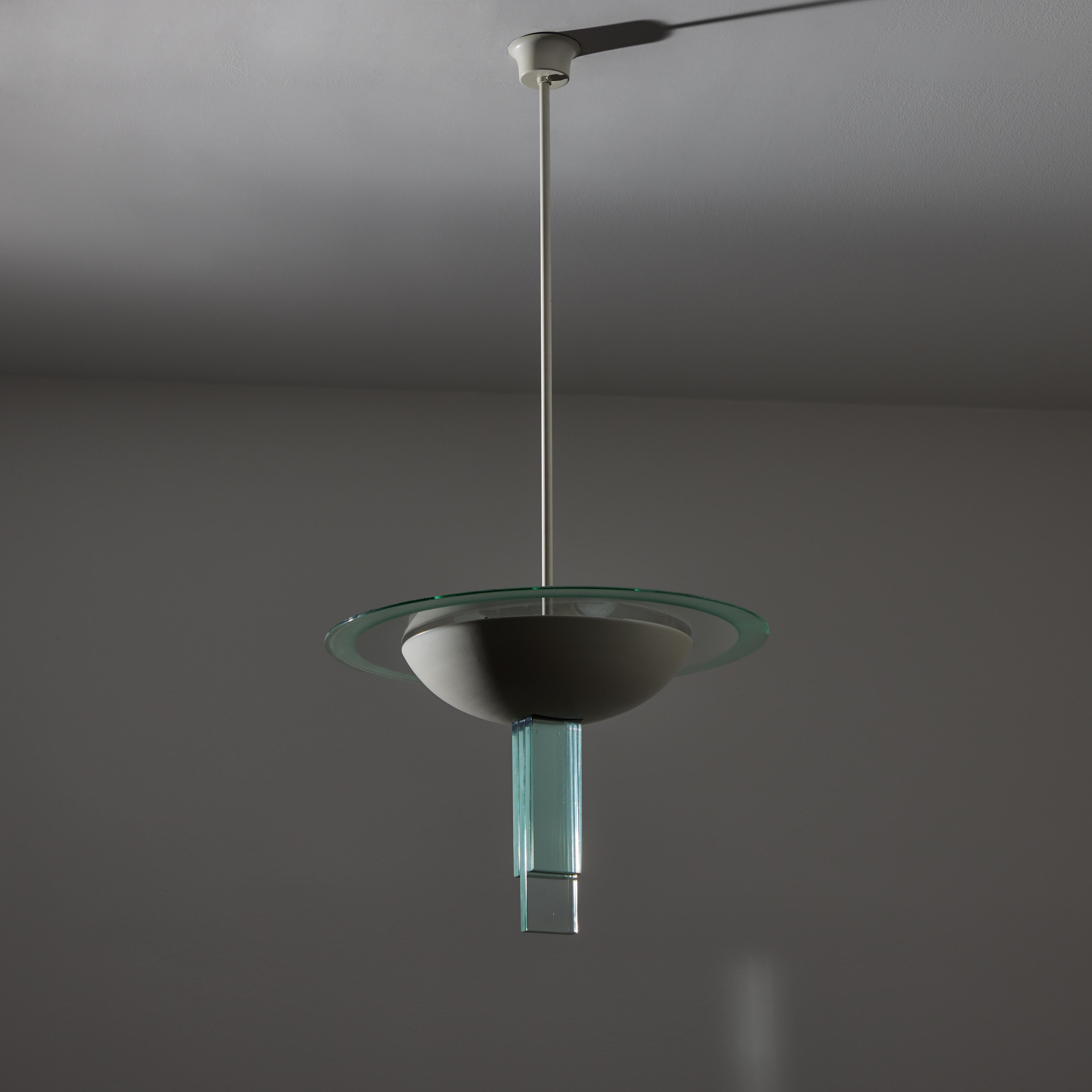 Ceiling Light by Pietro Chiesa for Fontana Arte For Sale 7