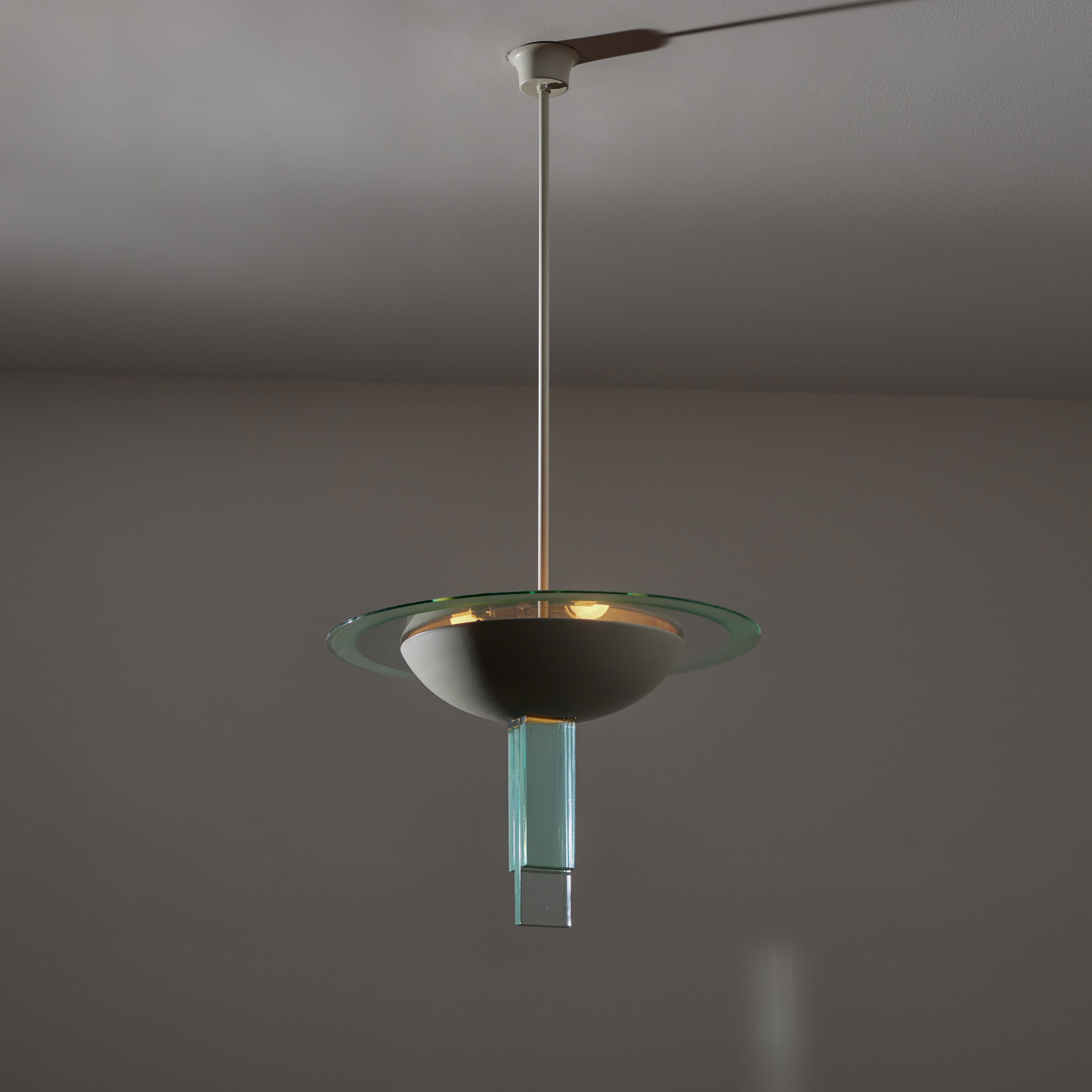 Ceiling Light by Pietro Chiesa for Fontana Arte For Sale 9