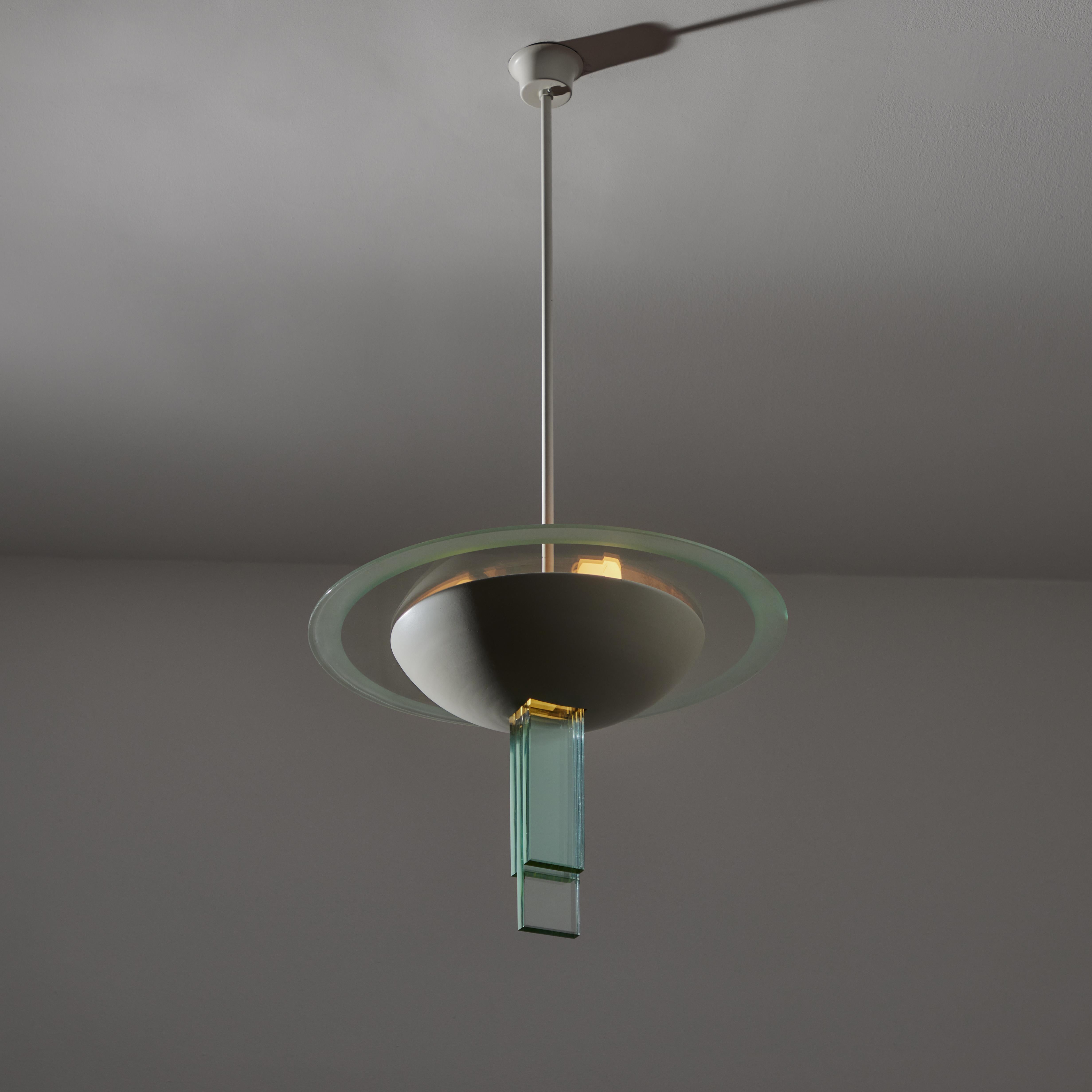 Mid-Century Modern Ceiling Light by Pietro Chiesa for Fontana Arte For Sale