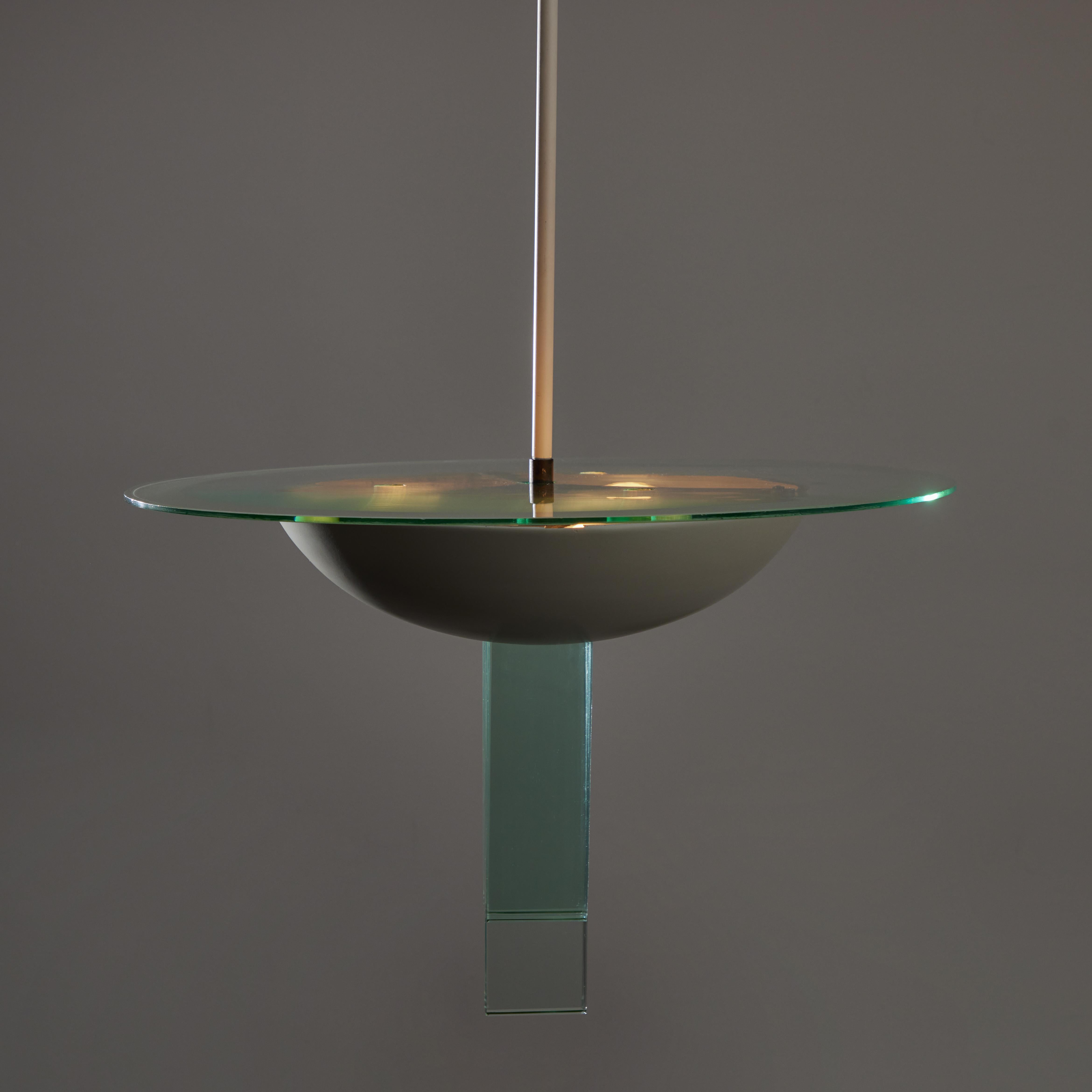 Italiano Lampada da soffitto di Pietro Chiesa per Fontana Arte in vendita