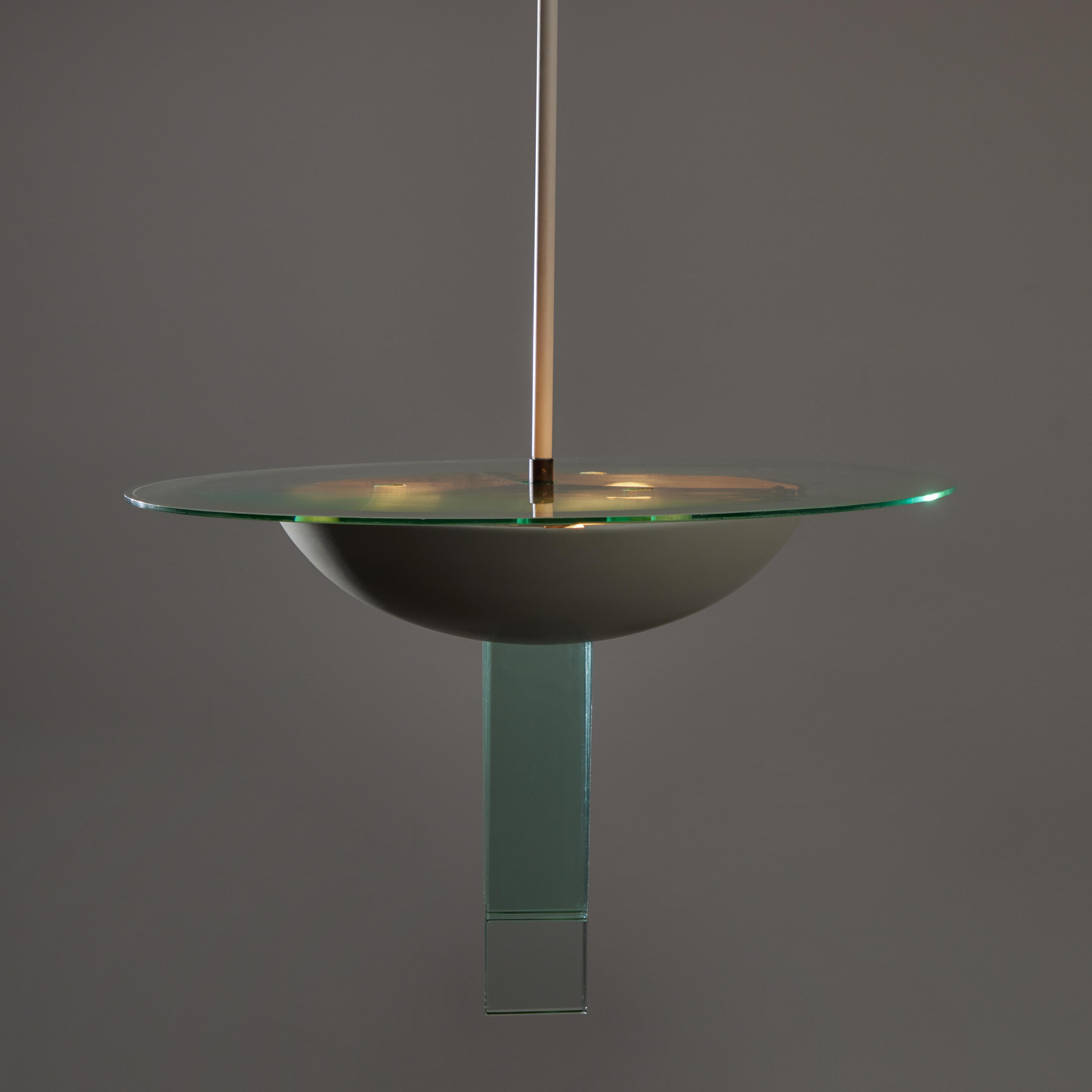 Italian Ceiling Light by Pietro Chiesa for Fontana Arte For Sale