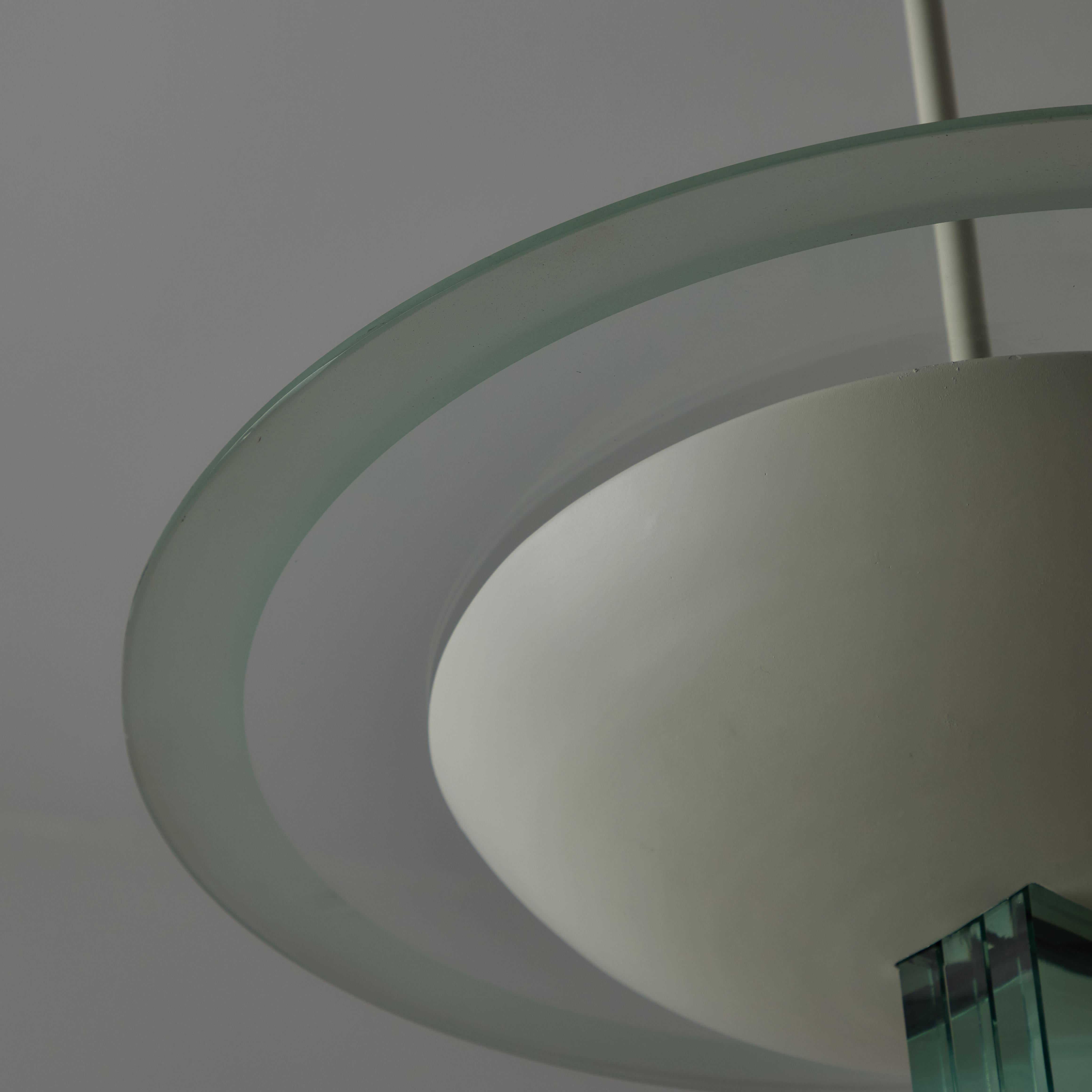 Ottone Lampada da soffitto di Pietro Chiesa per Fontana Arte in vendita
