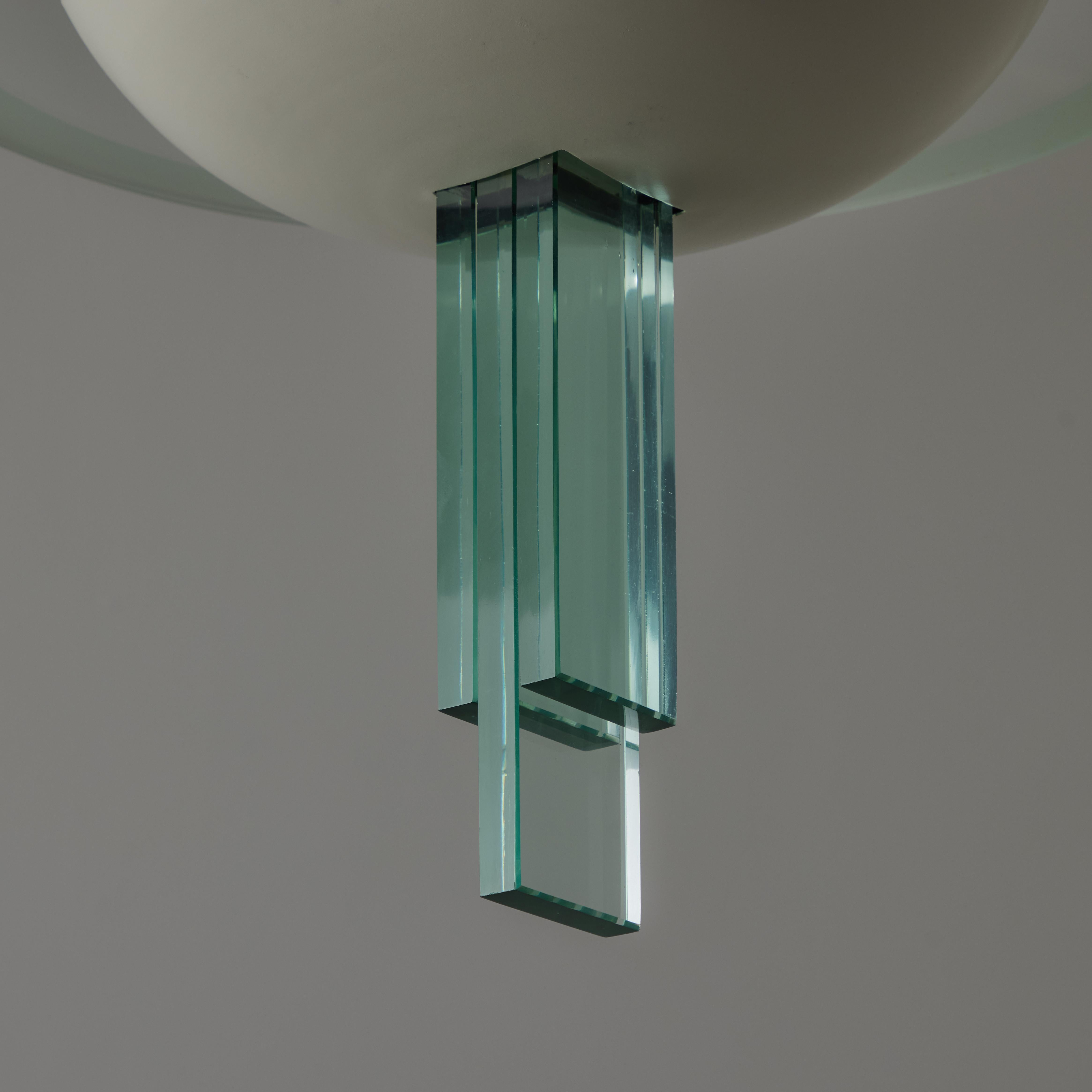 Ceiling Light by Pietro Chiesa for Fontana Arte For Sale 1