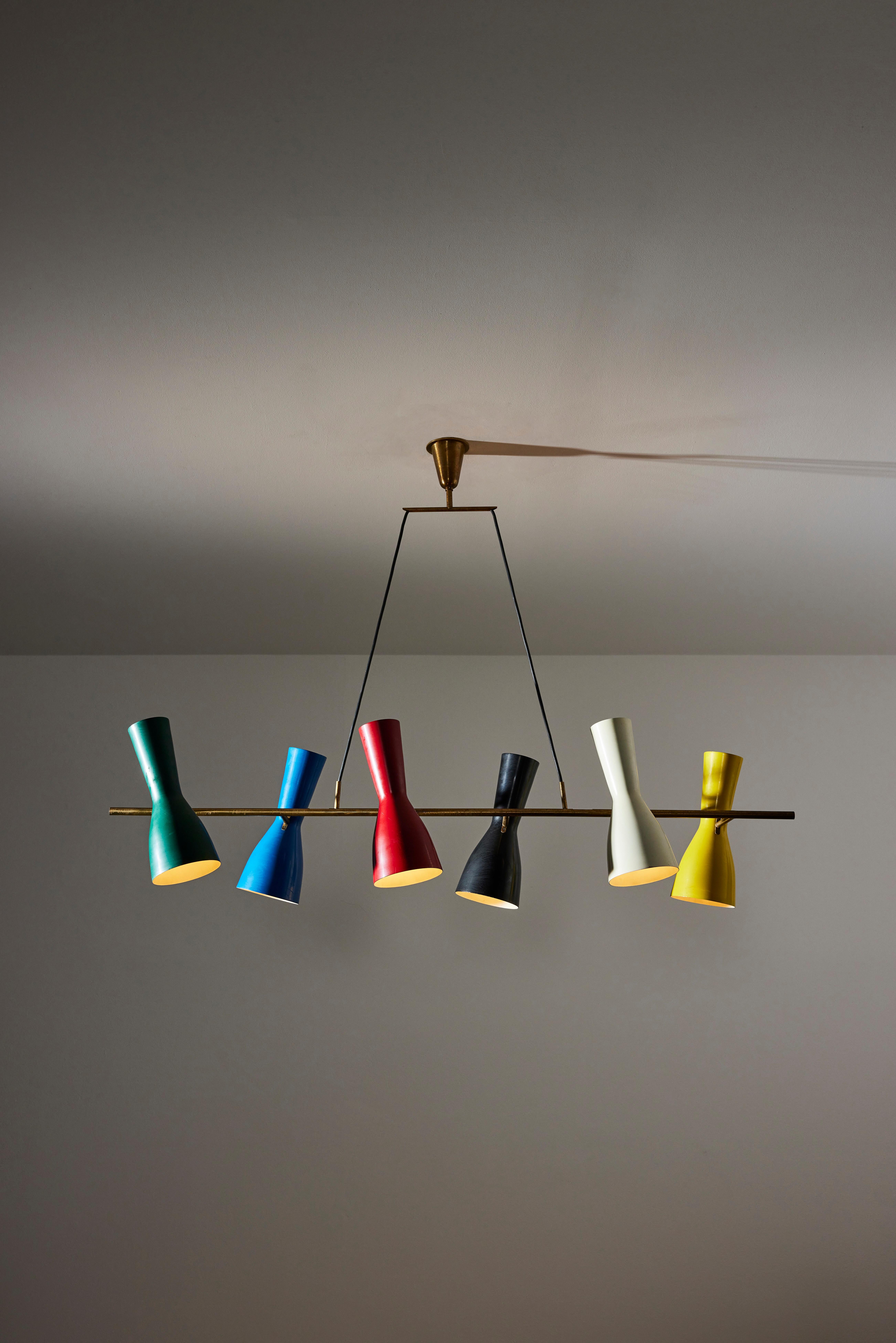 Italian Ceiling Light by Stilnovo