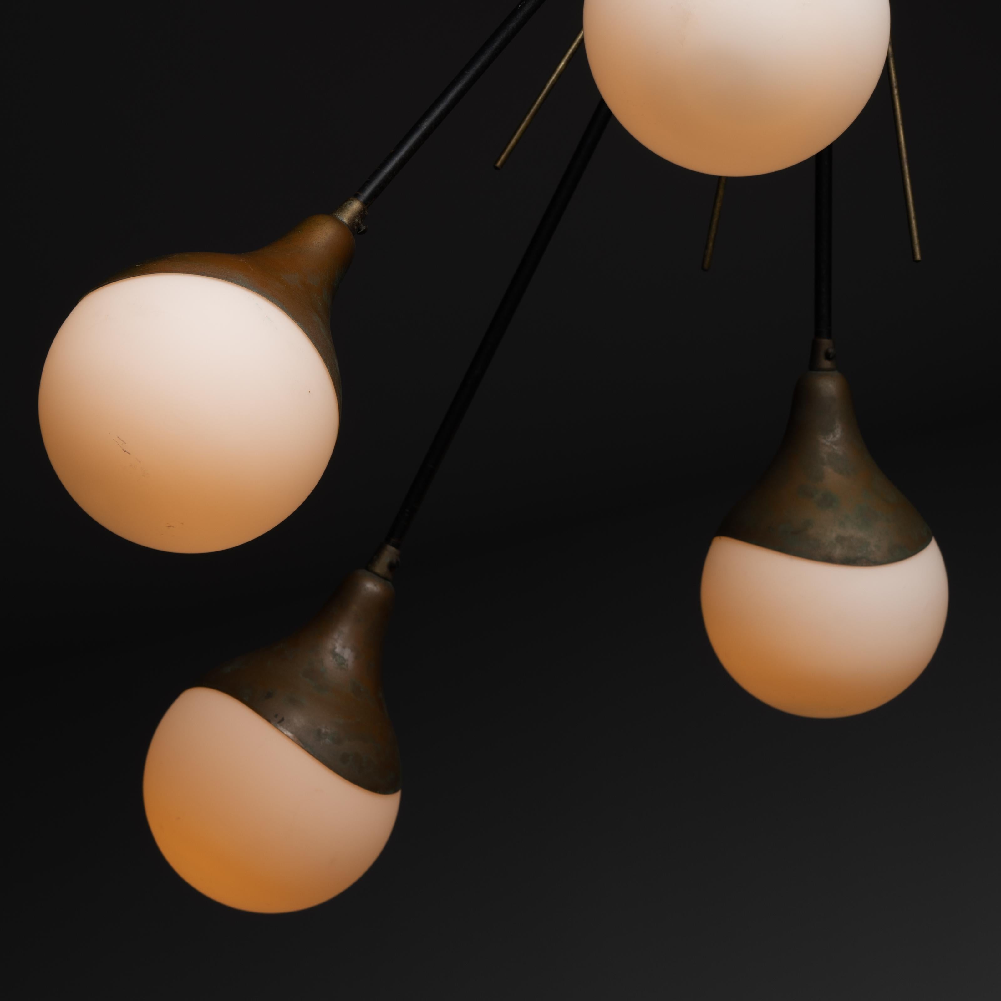 Italian Ceiling Light by Stilnovo