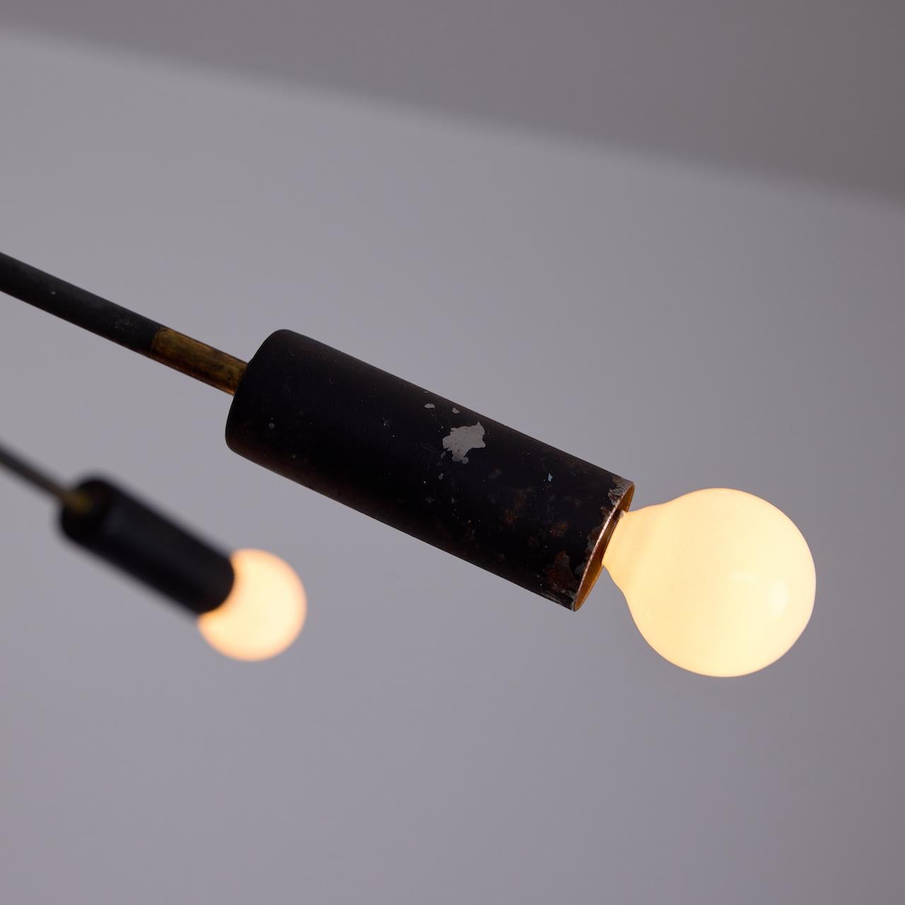 Ceiling Light by Stilnovo (Messing) im Angebot