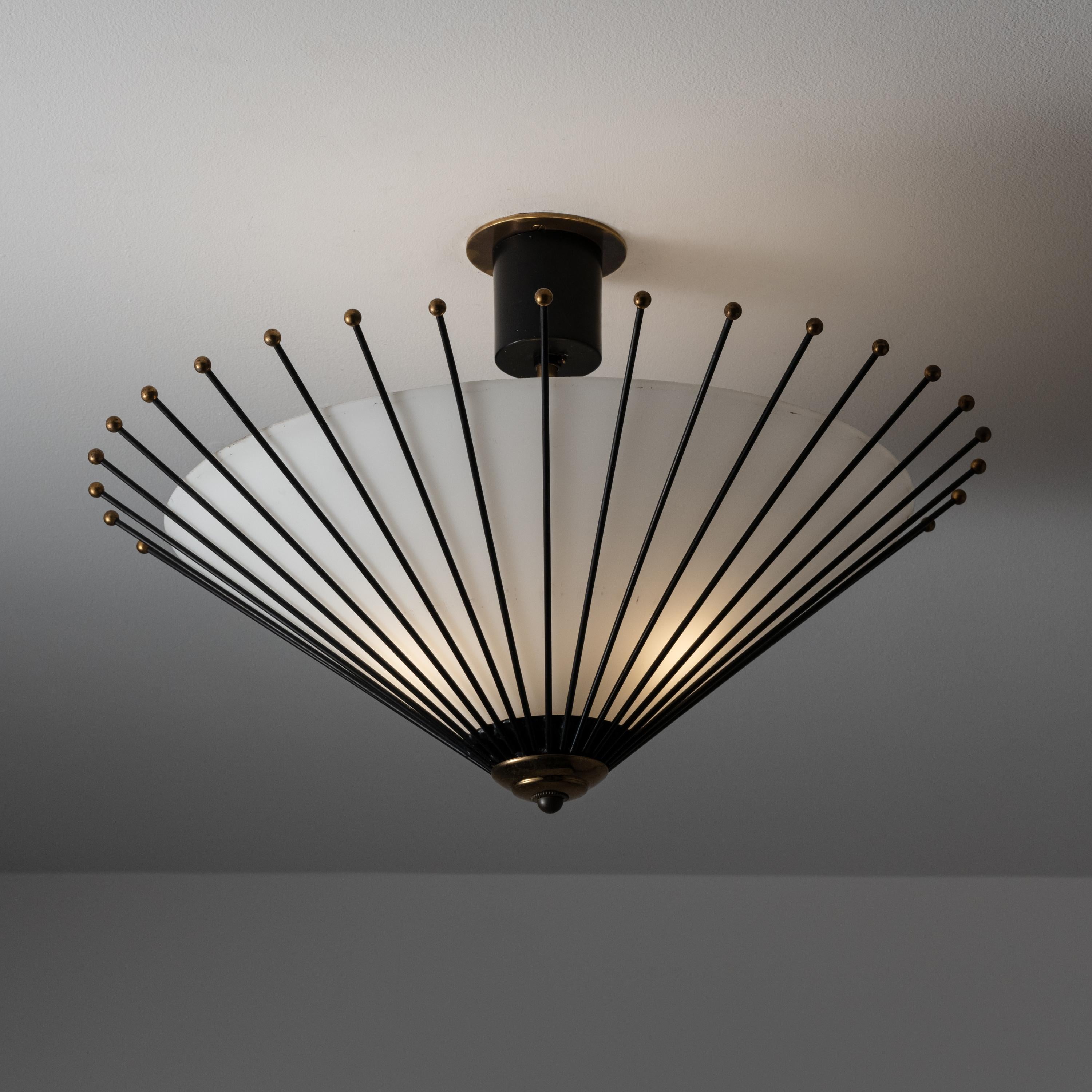 Ceiling Light by Stilux In Good Condition In Los Angeles, CA