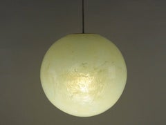 Ceiling Light Fixture from the 1960s in Opalescent Resin