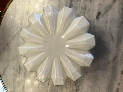 Ceiling light in opaline, style Art Deco
