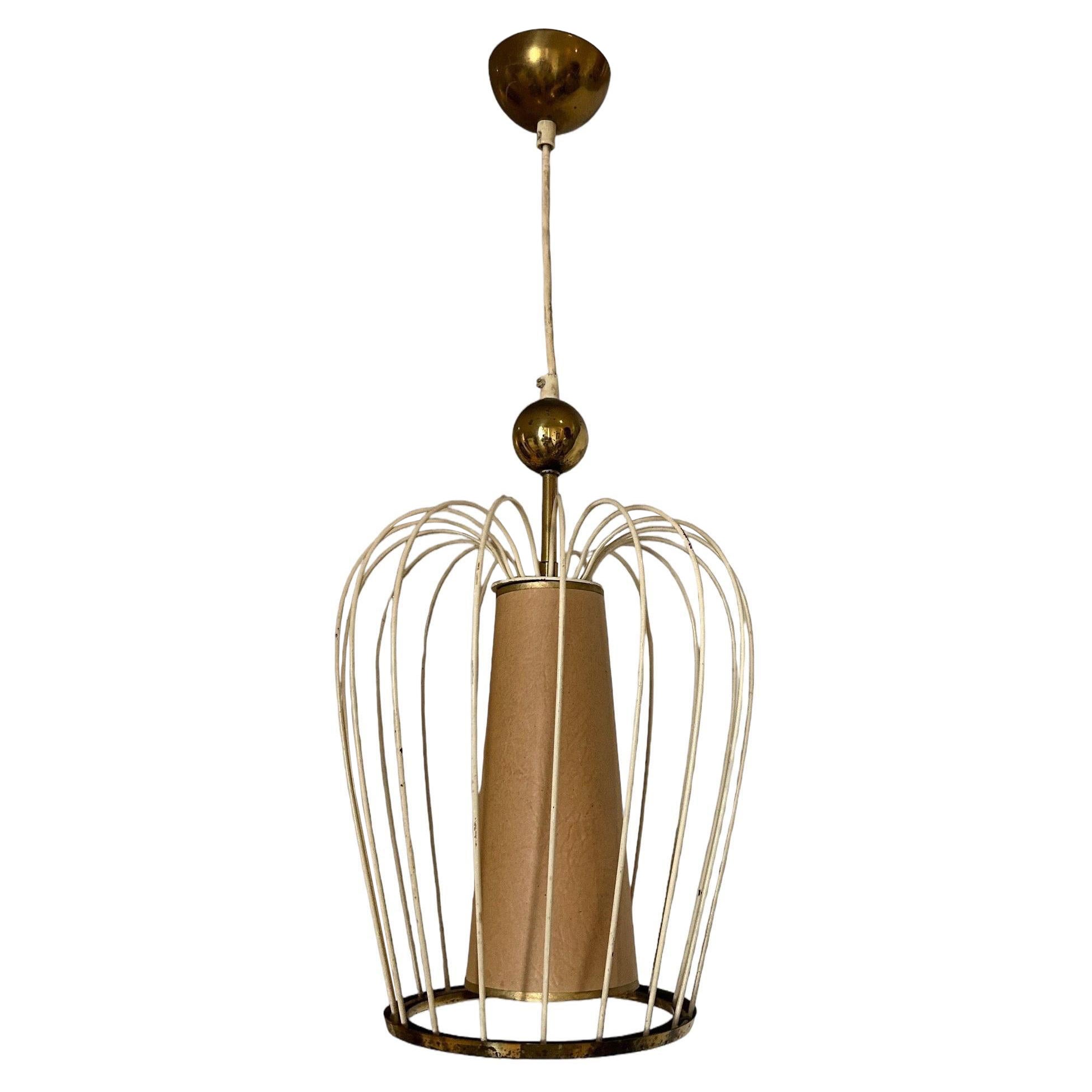 ceiling light in the manner of Jean Royére