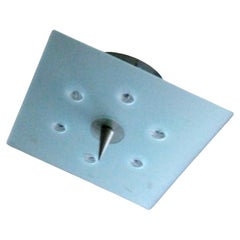 Ceiling Light Inox Pin Acidified Glass Par36 12v Lamp or LED