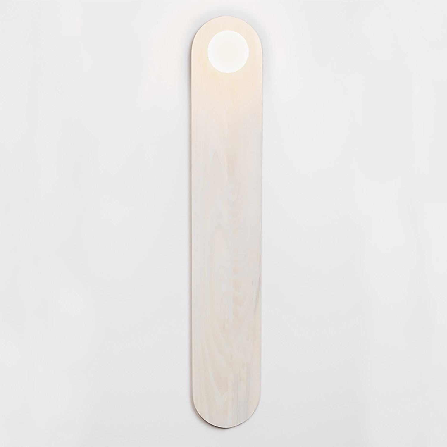 Canadian Tablet 36 Wood Wall Sconce For Sale