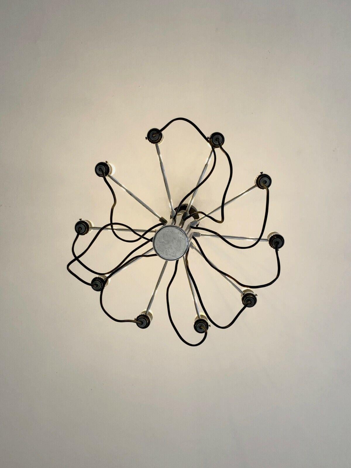 Mid-Century Modern A SPACE-AGE CEILING LAMP Model 2097/10 by GINO SARFATTI, ARTELUCE, Italy 1960 For Sale