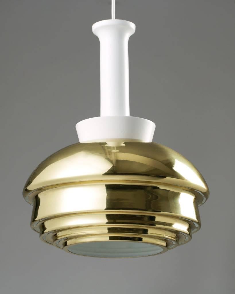 Scandinavian Modern Ceiling Light Model a 335 Designed by Alvar Aalto for Valaisinpaja Oy, Finland