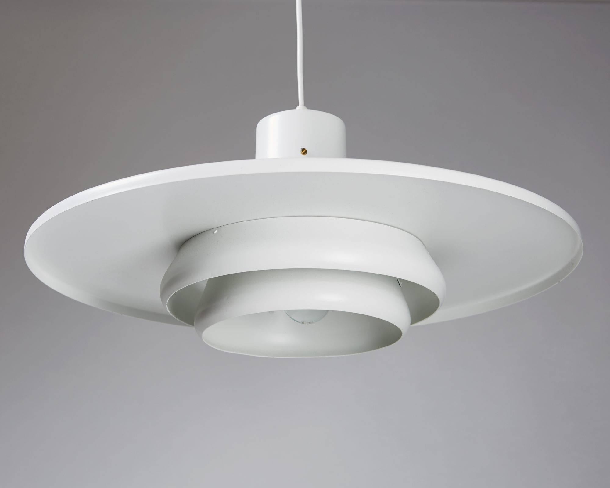 Finnish Ceiling Light Model Ap6692, Anonymous, for Itsu, Finland, 1960s